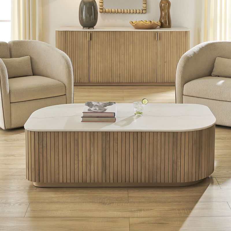 Arik 52 Inch Coffee Table by Uttermost