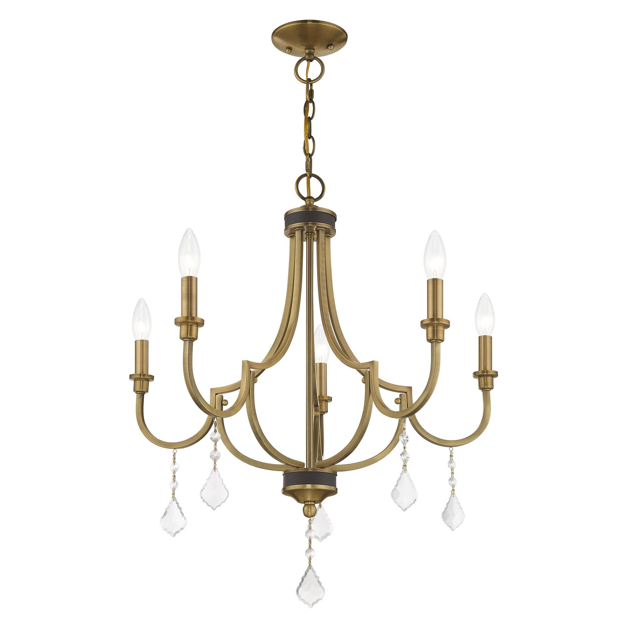 Glendale 5 Light Chandelier by Livex Lighting