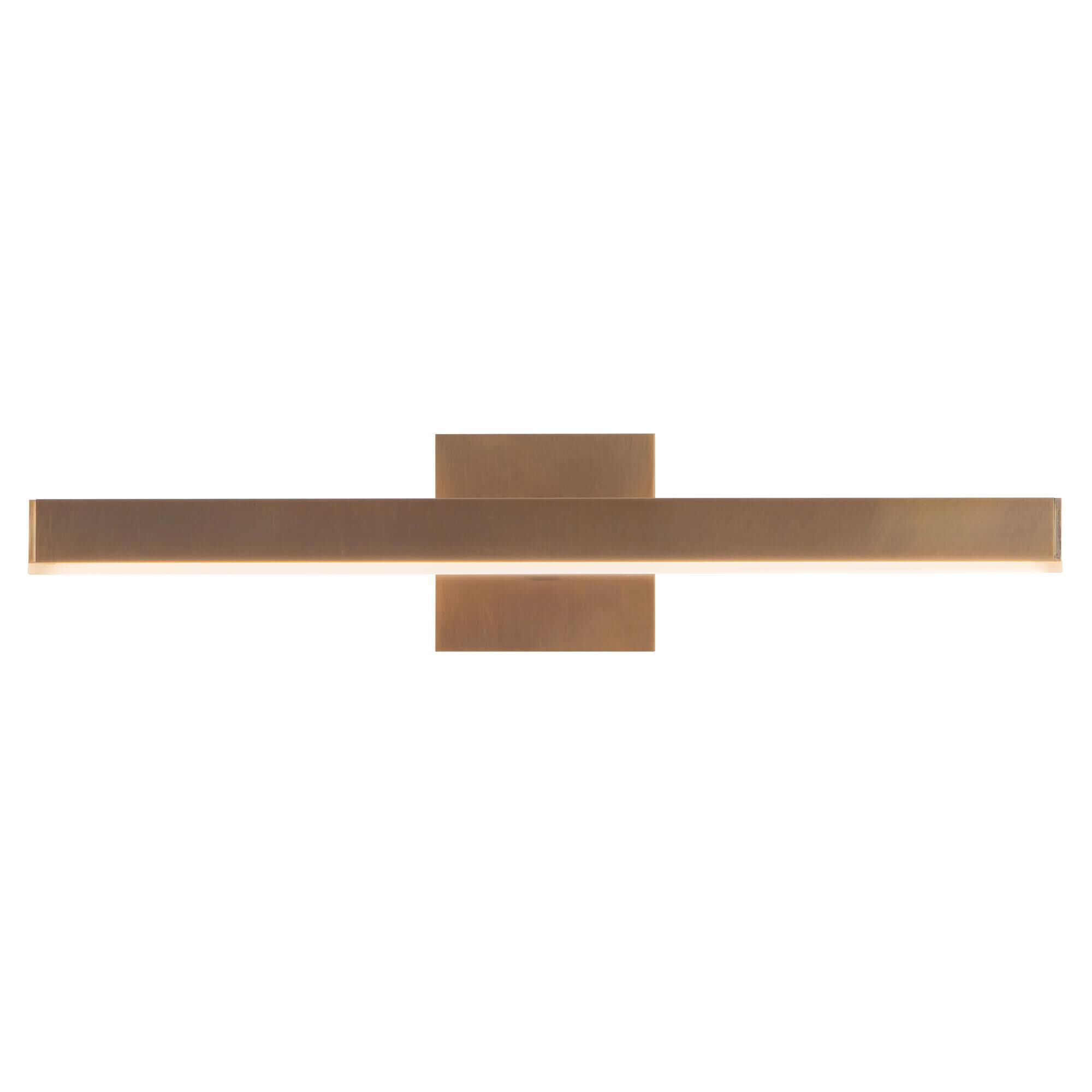 Shown in Vintage Brass finish and White Acrylic Diffuser glass