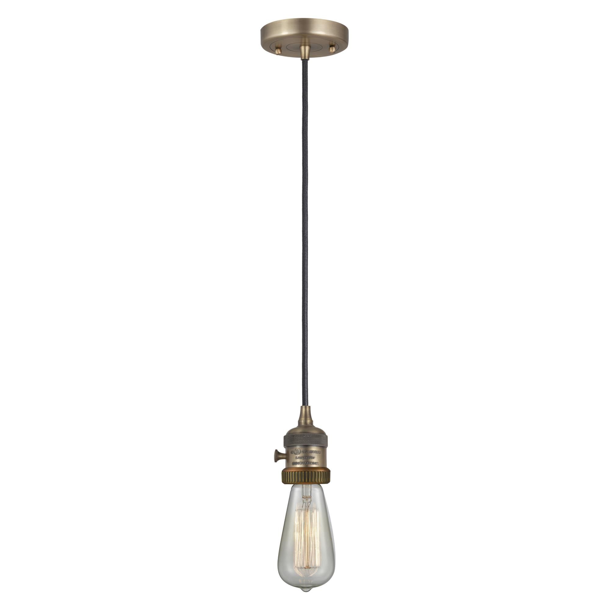 Bare Bulb Mini Pendant by Innovations Lighting