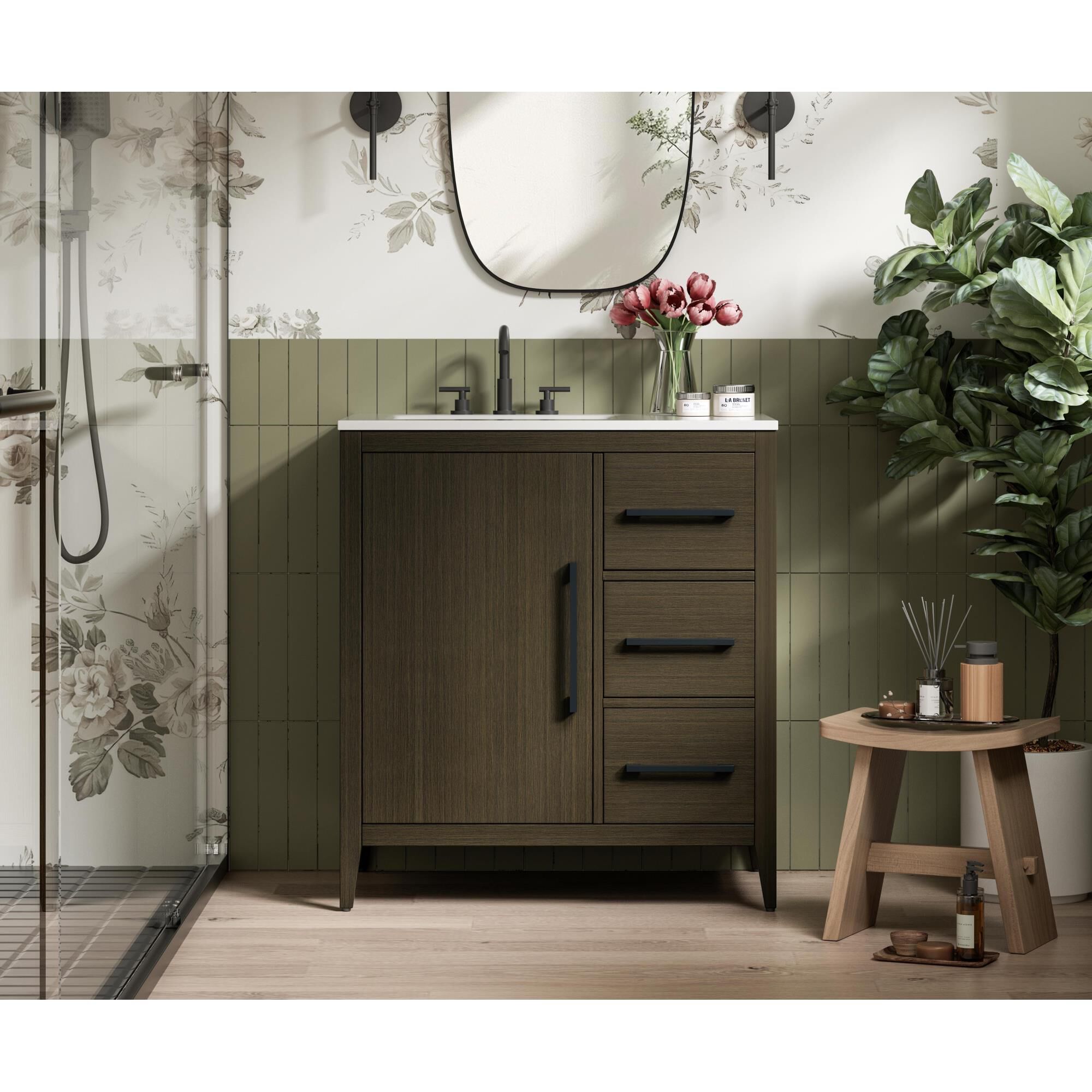 Millie 32 Inch Bath Vanity by Elegant Dcor