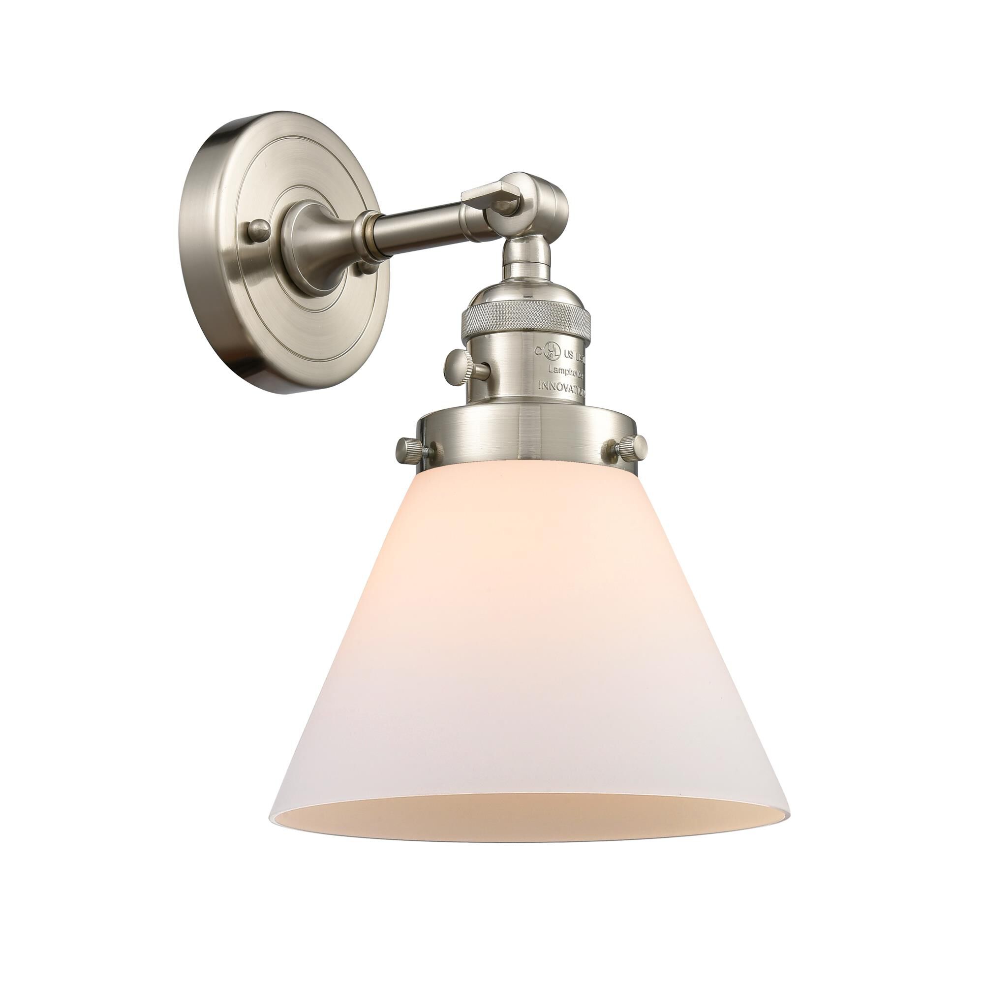 Bruno Marashlian Large Cone 10 Inch Wall Sconce by Innovations Lighting