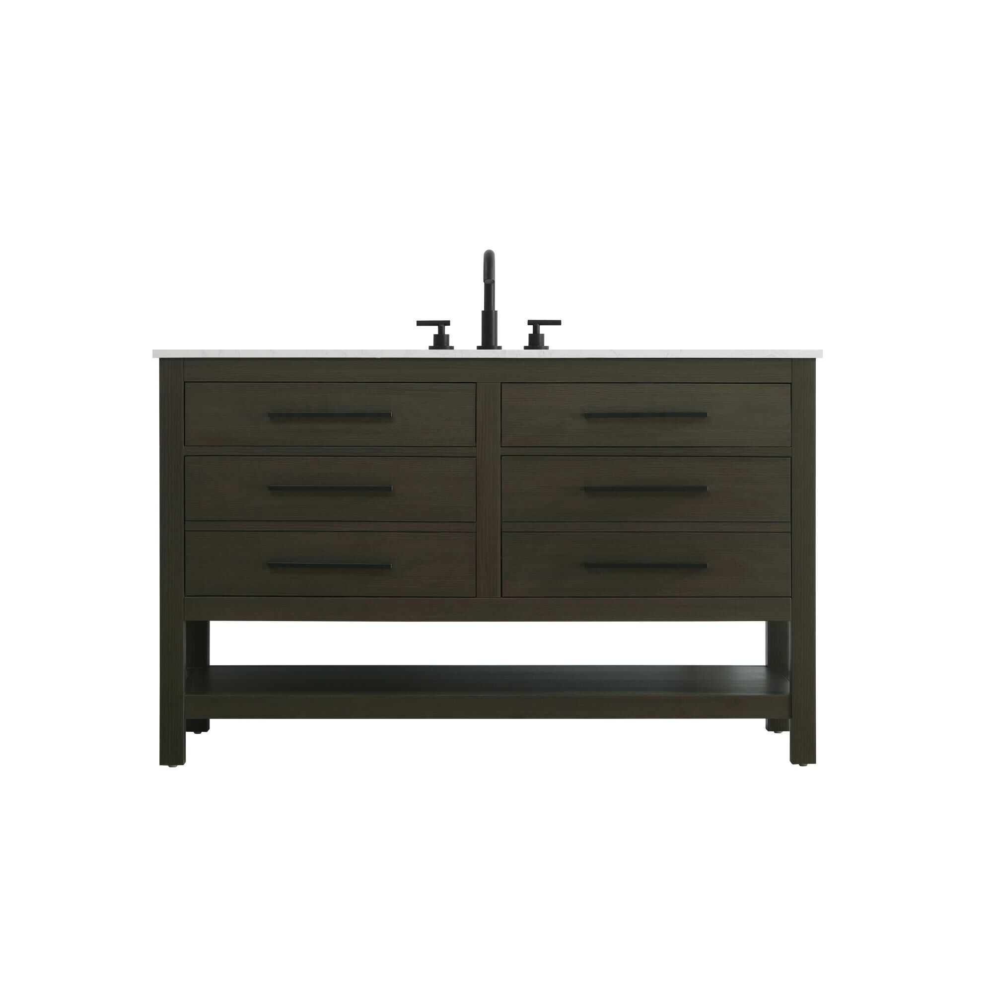 Karson 54 Inch Bath Vanity by Elegant Dcor