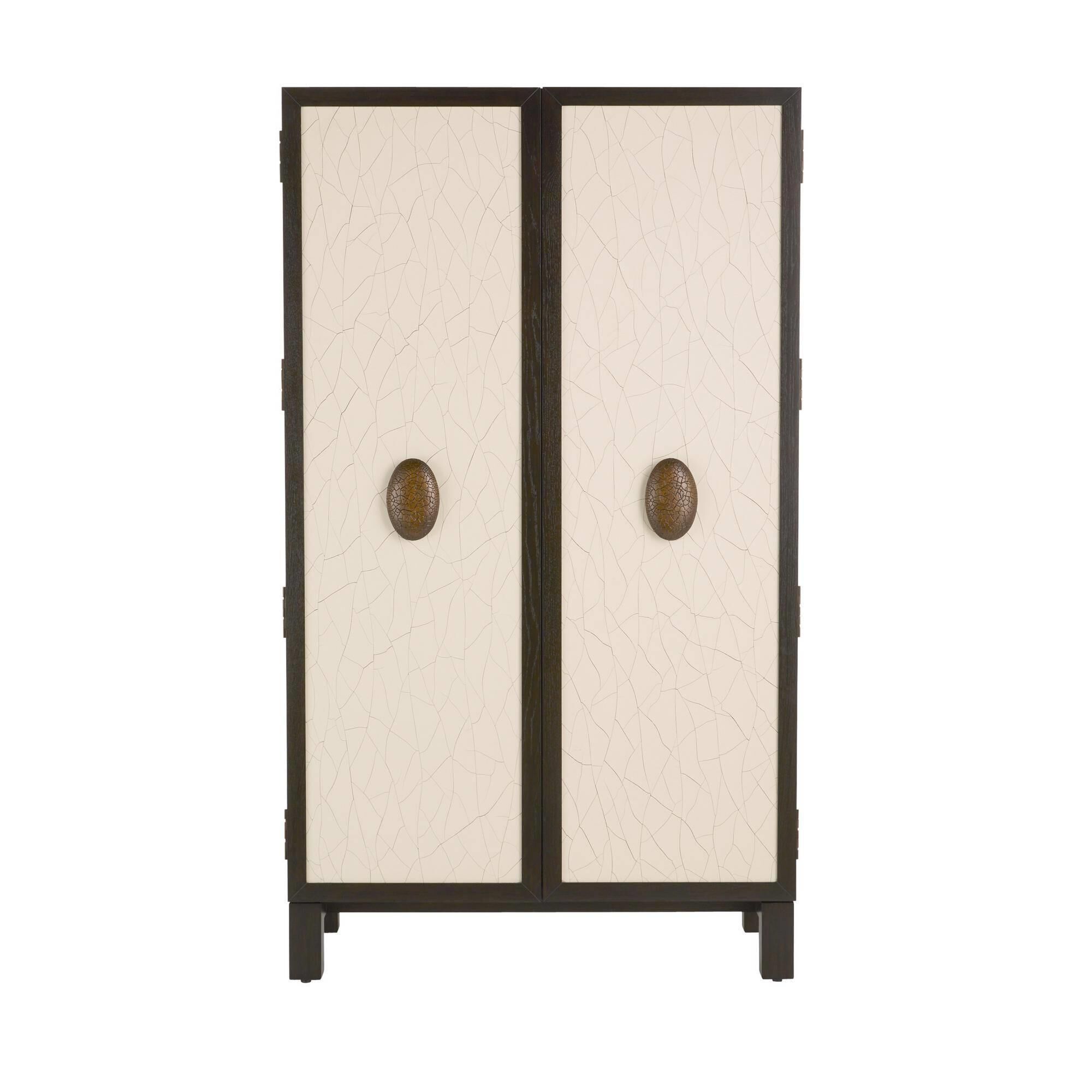 Shown in Ivory and Ebony finish