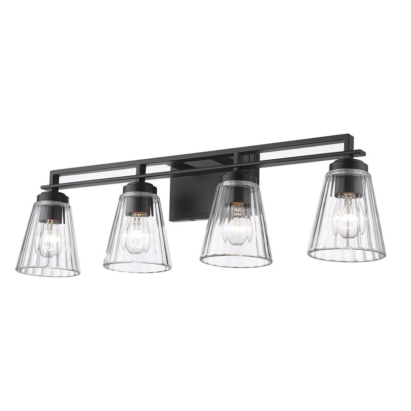 Lyna 30 Inch 4 Light Bath Vanity Light by Z-Lite