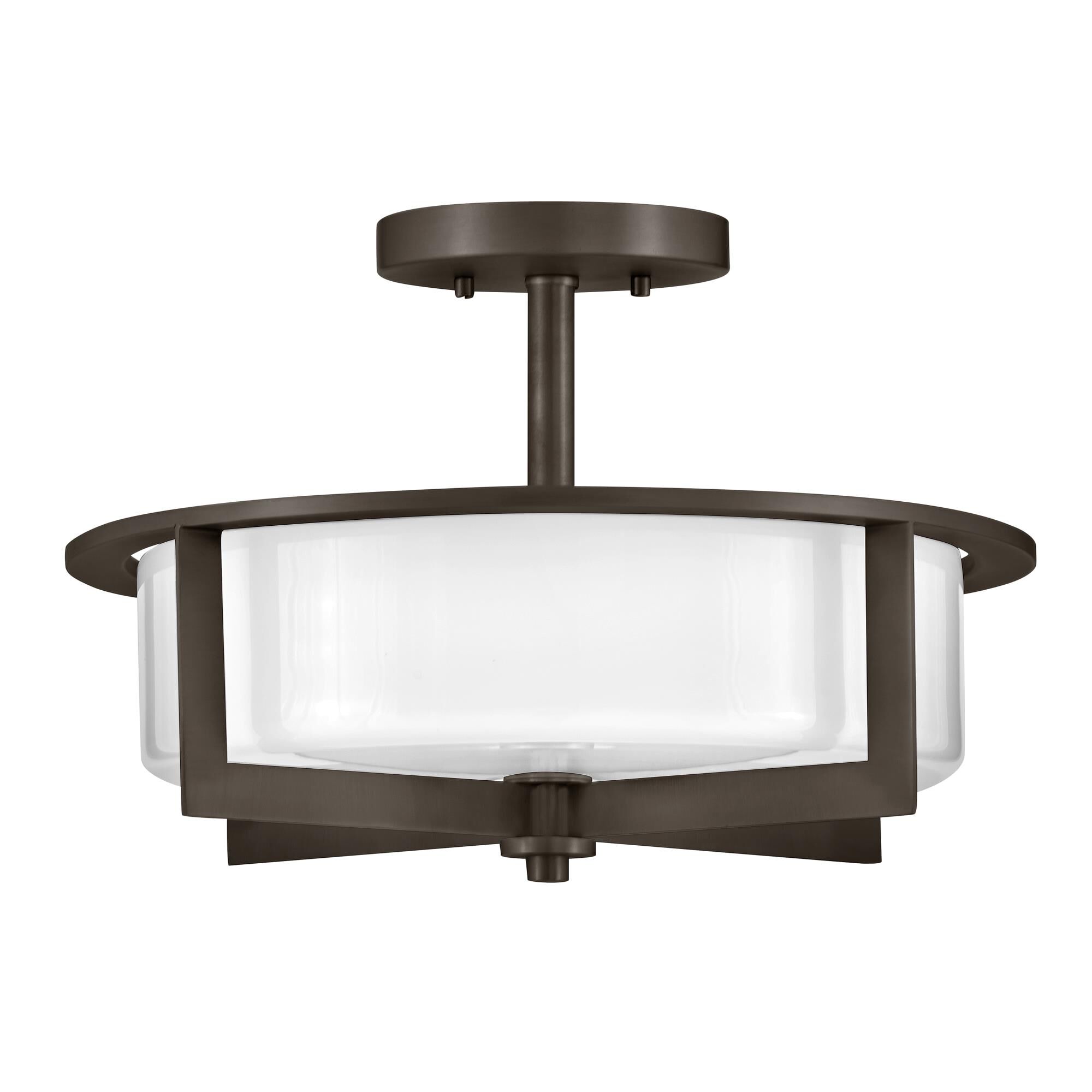 Baxley 15 Inch 3 Light LED Semi Flush Mount by Hinkley Lighting