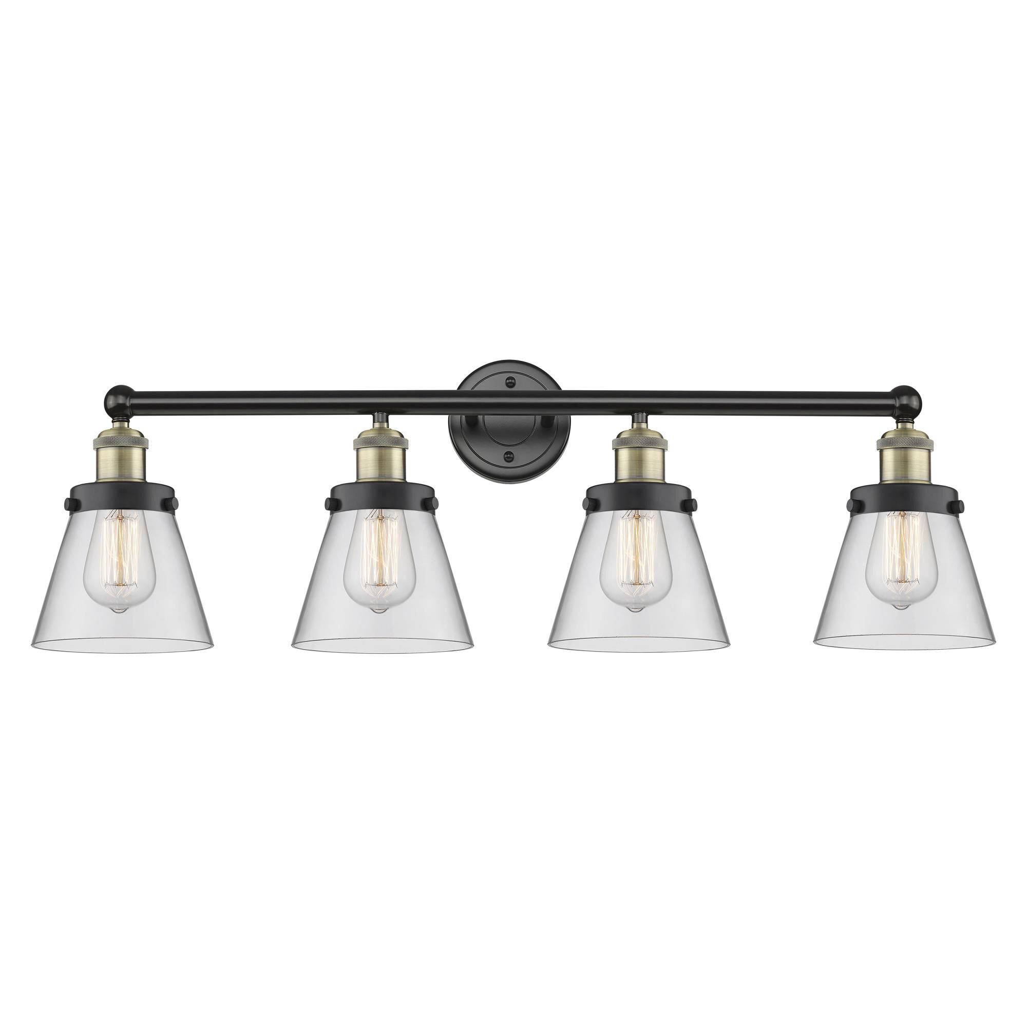 Bruno Marashlian Cone 33 Inch 4 Light Bath Vanity Light by Innovations Lighting