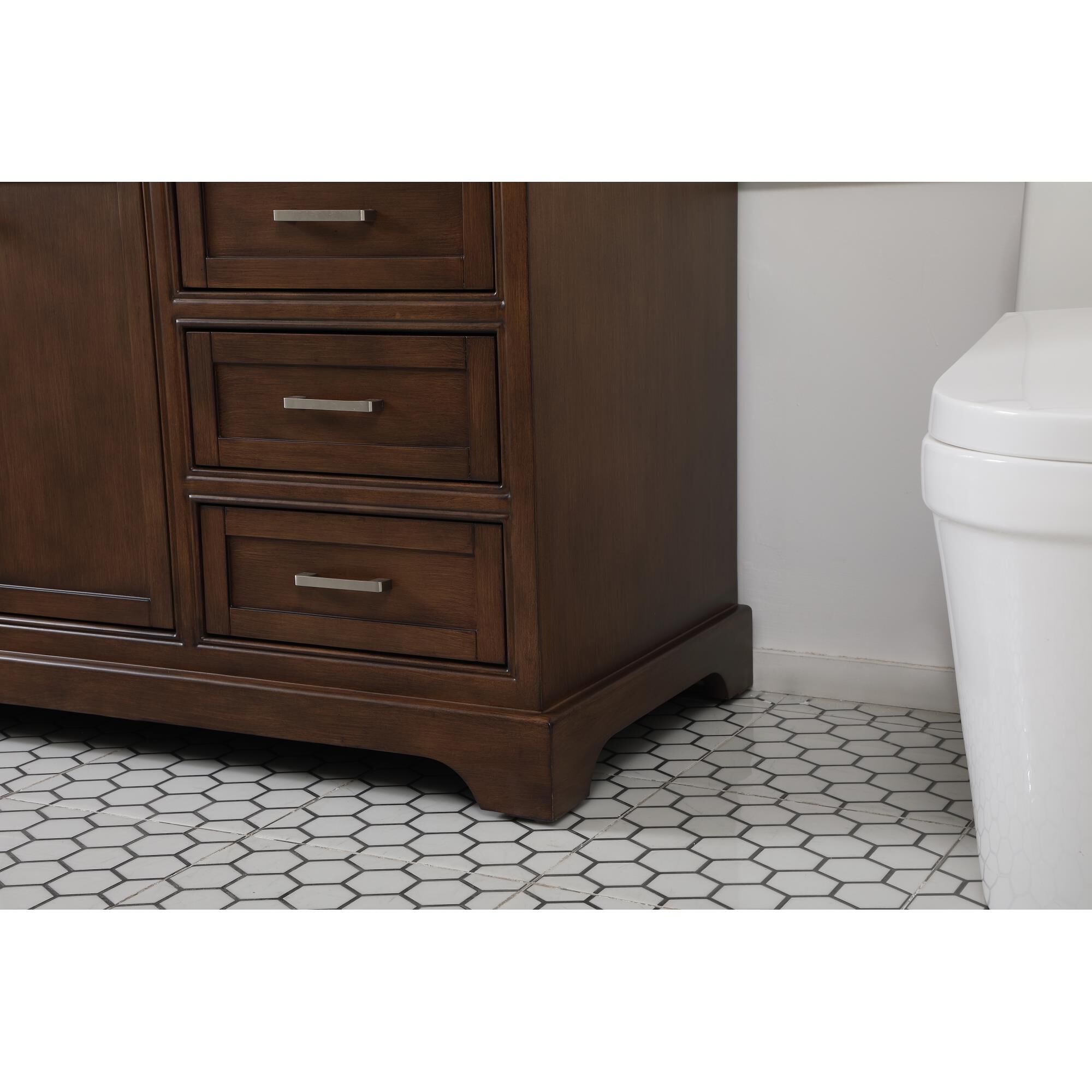 Shown in Teak finish