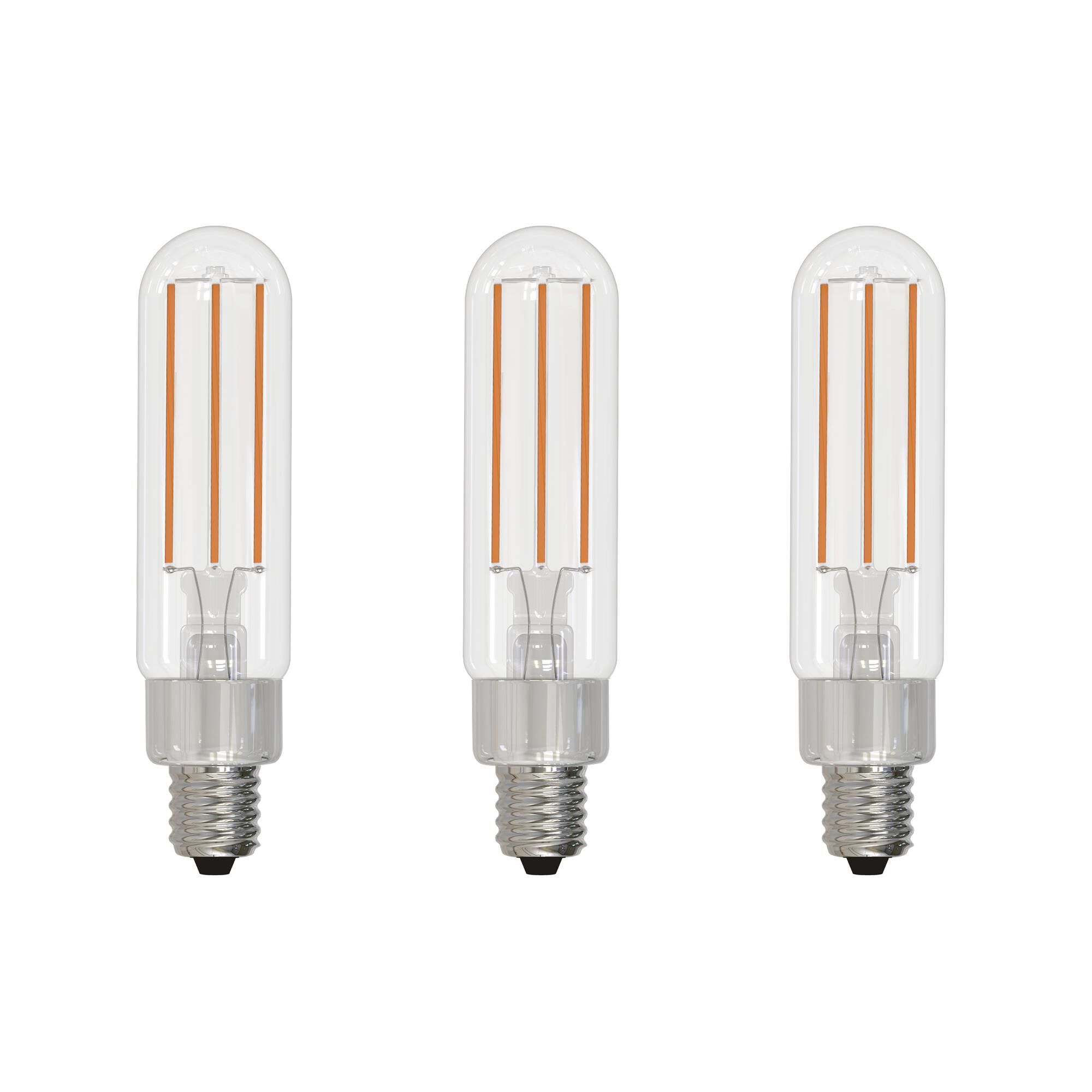 Dimmable 2.5 Watt 3000K T6 LED Light Bulb,