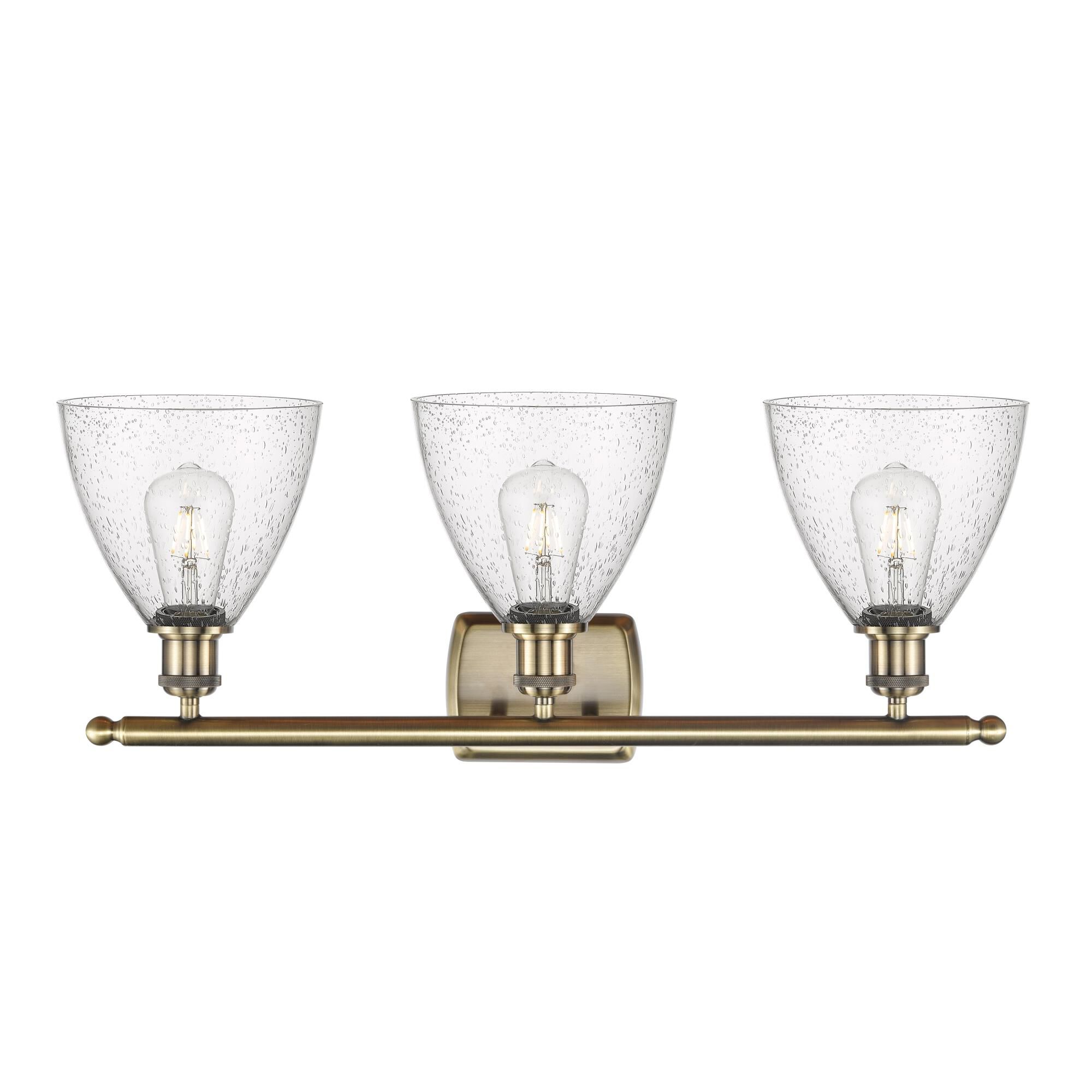 Bruno Marashlian Ballston Dome 28 Inch 3 Light Bath Vanity Light by Innovations Lighting