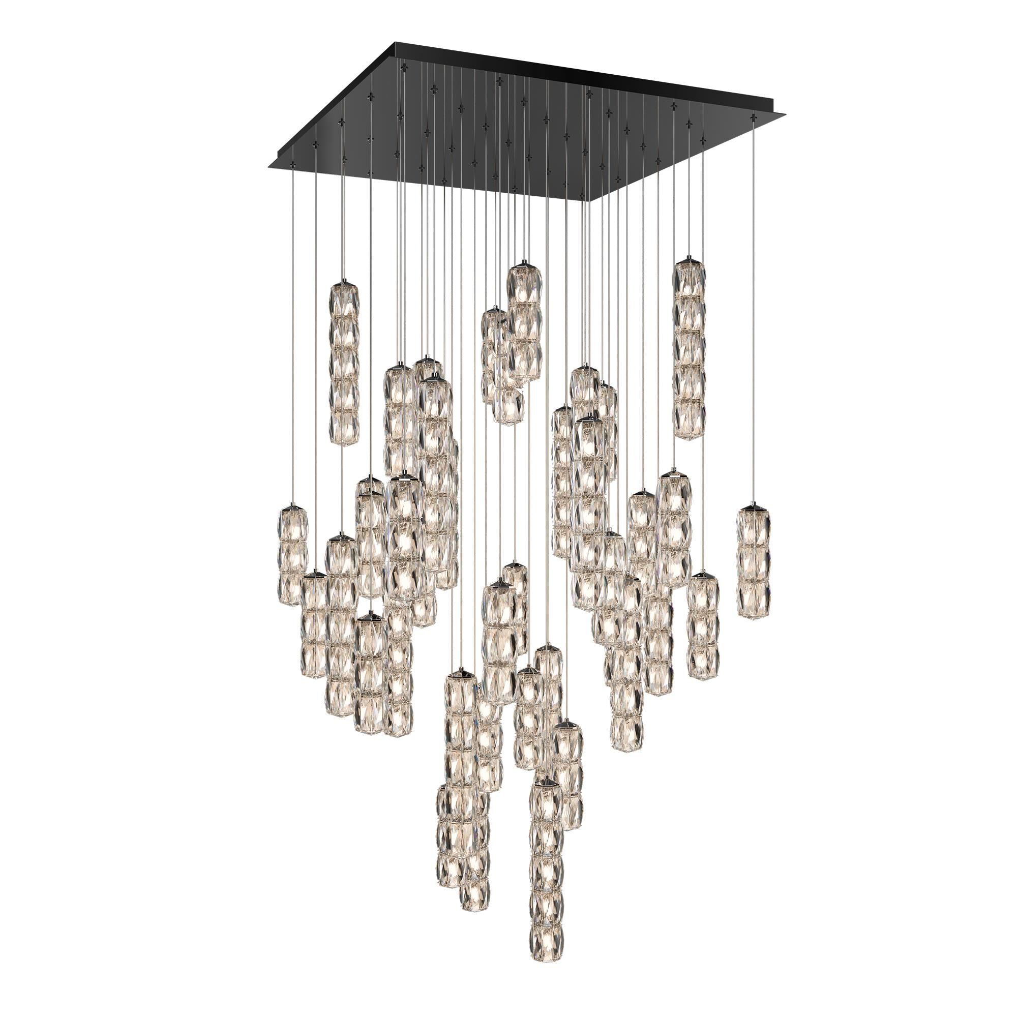 Shown in Stainless Steel finish and Clear Radiance crystal