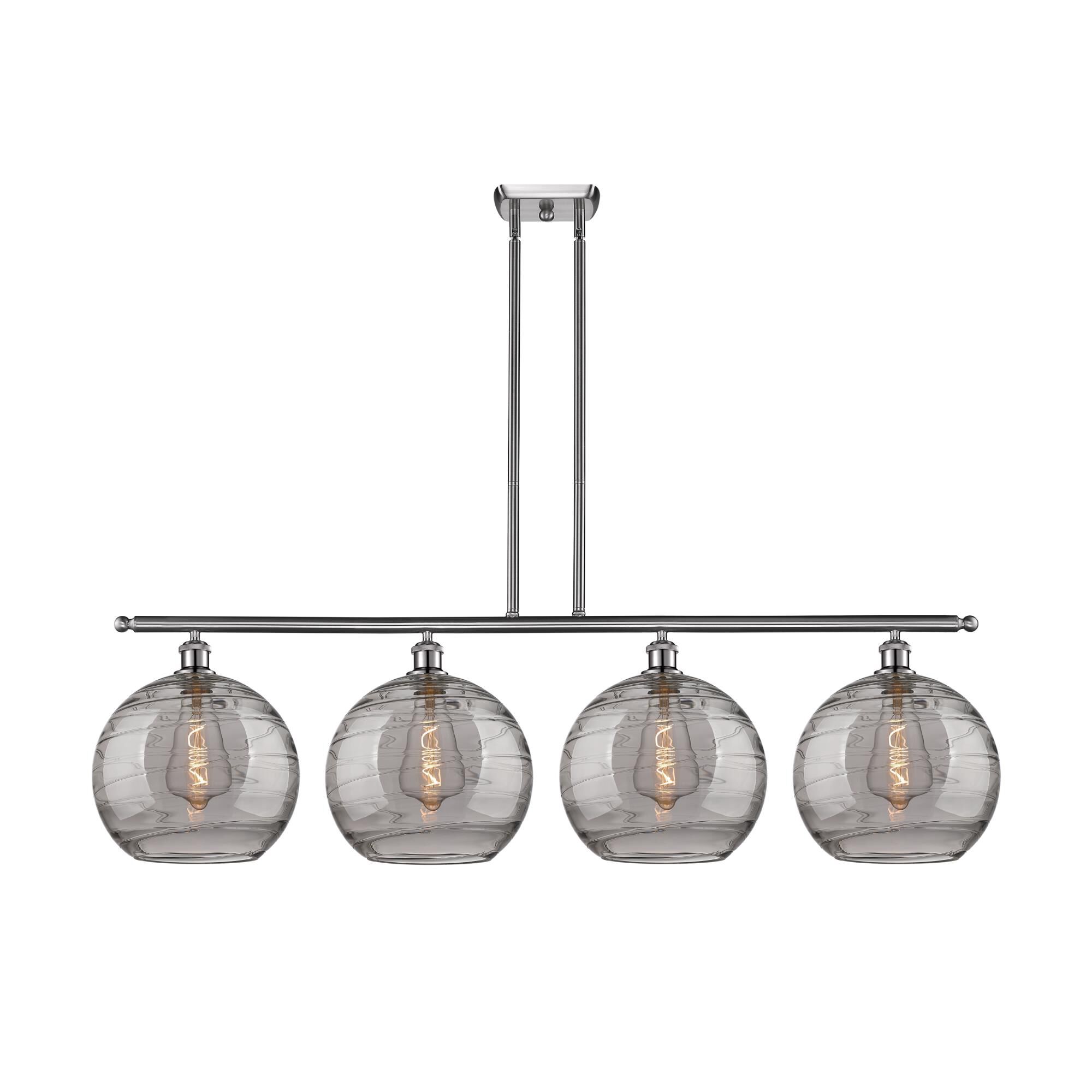 Bruno Marashlian Athens Deco Swirl 50 Inch Linear Suspension Light by Innovations Lighting