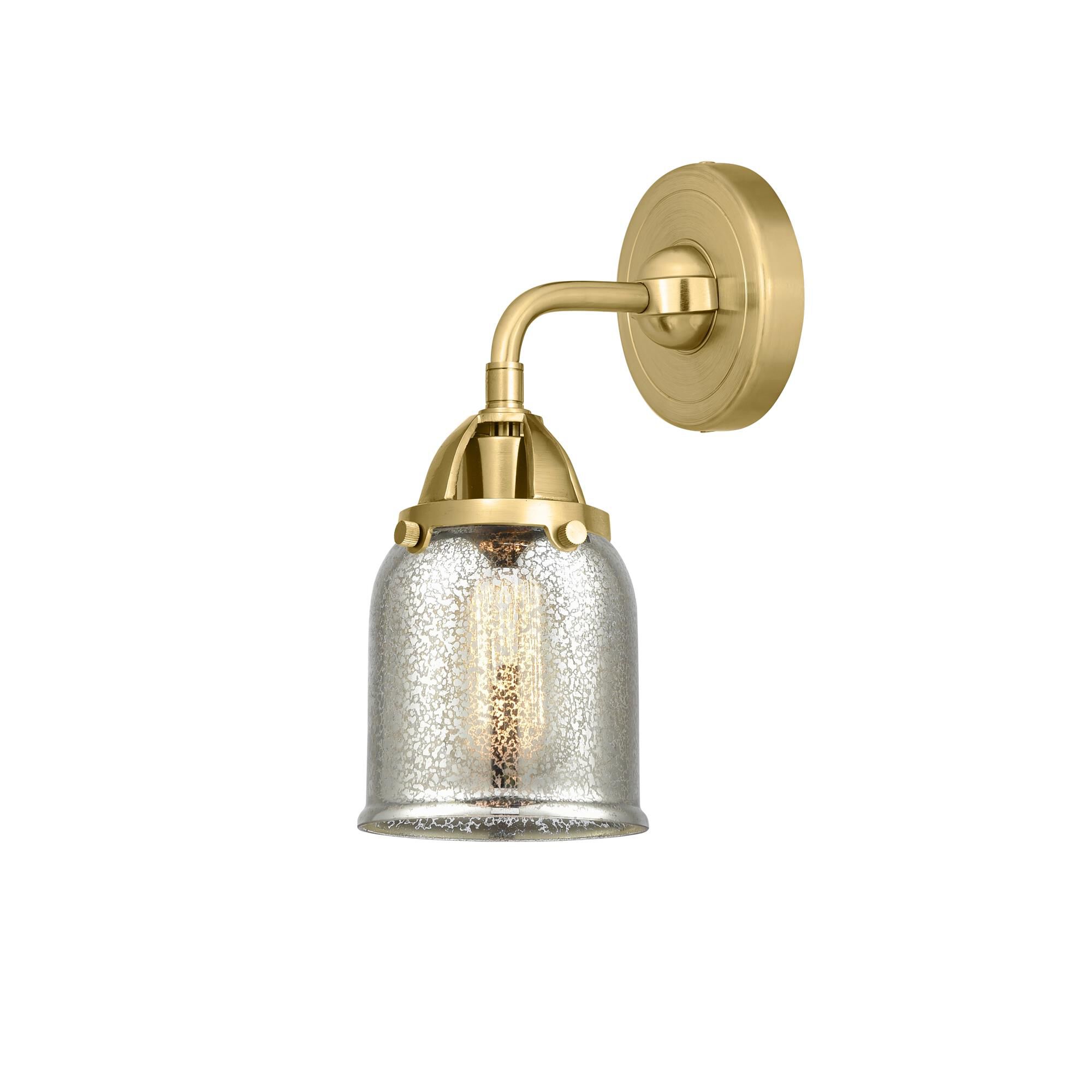 Shown in Satin Gold finish and Silver Plated Mercury glass
