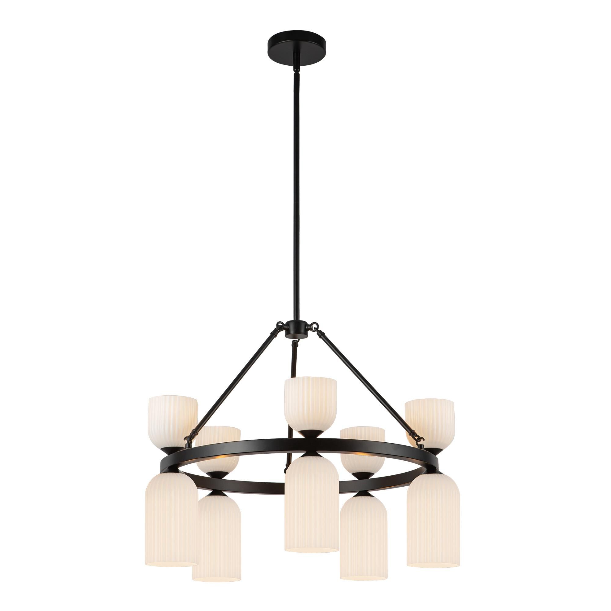 Nelly 26 Inch Chandelier by Alora Mood