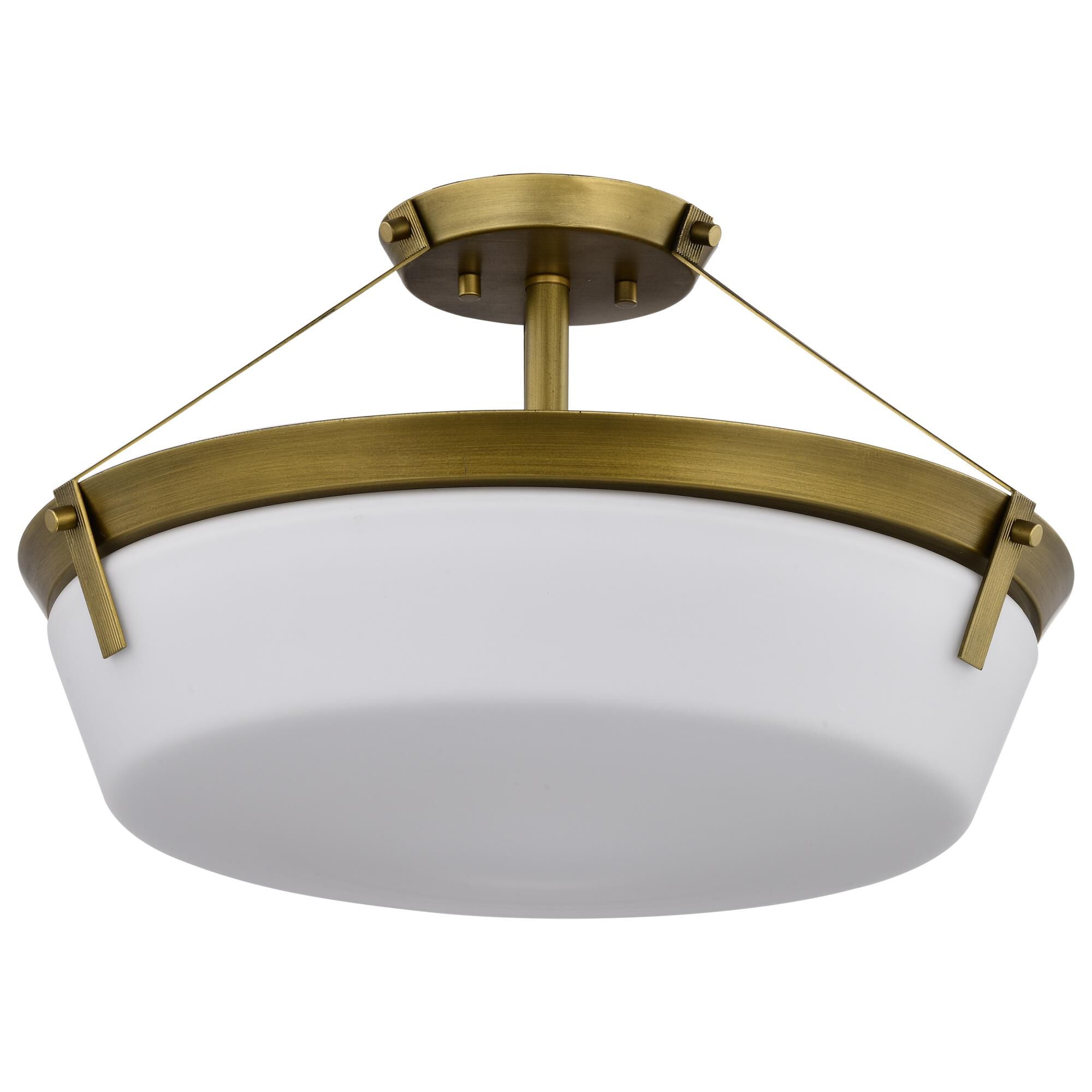 Rowen 4 Light Semi Flush Mount by Nuvo Lighting