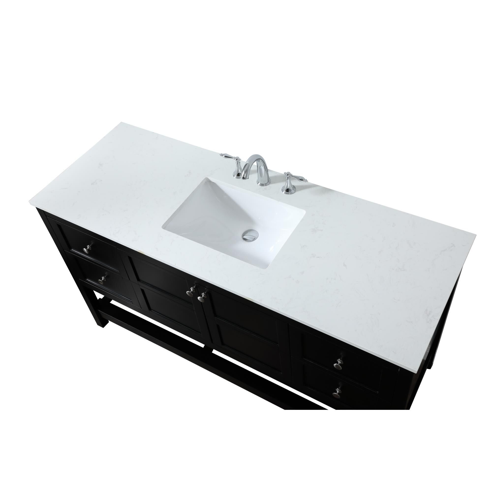 Shown in Black finish