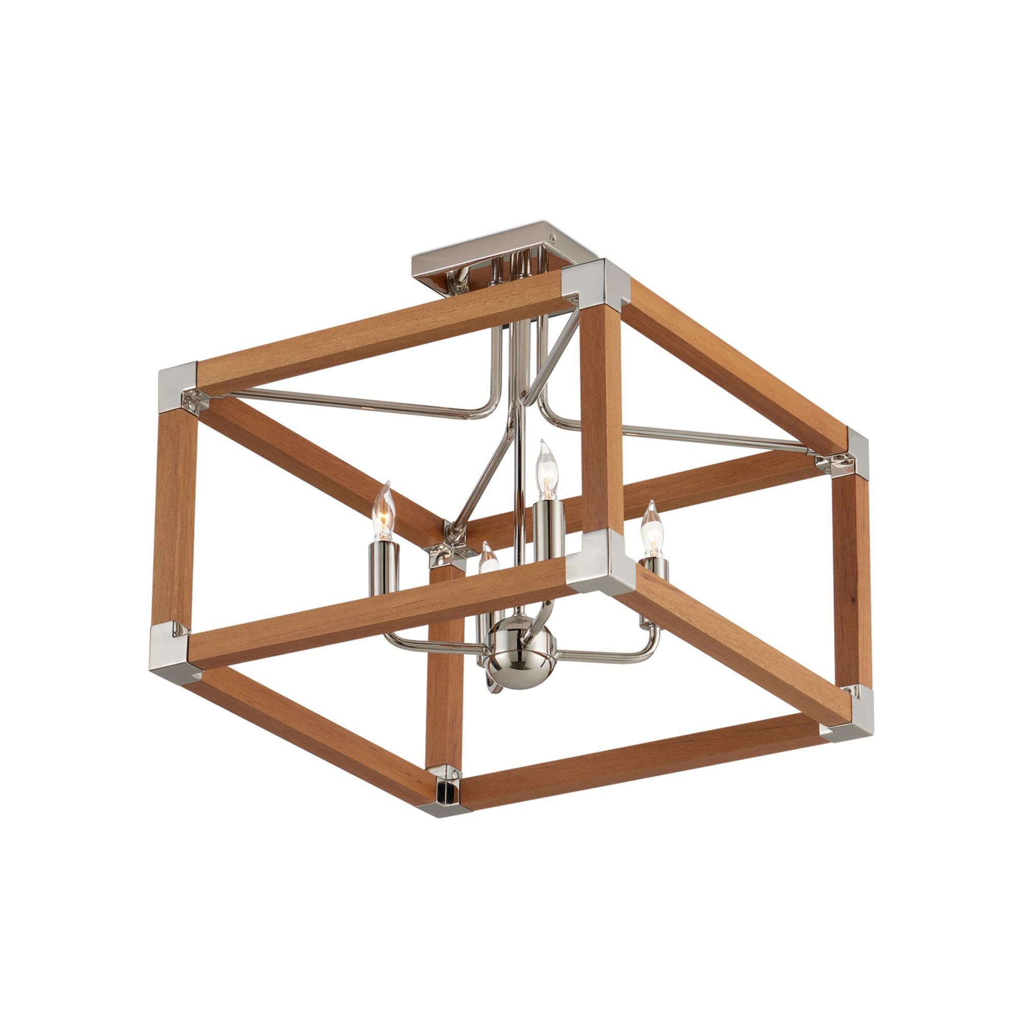 Boyd 16 Inch Semi Flush Mount,