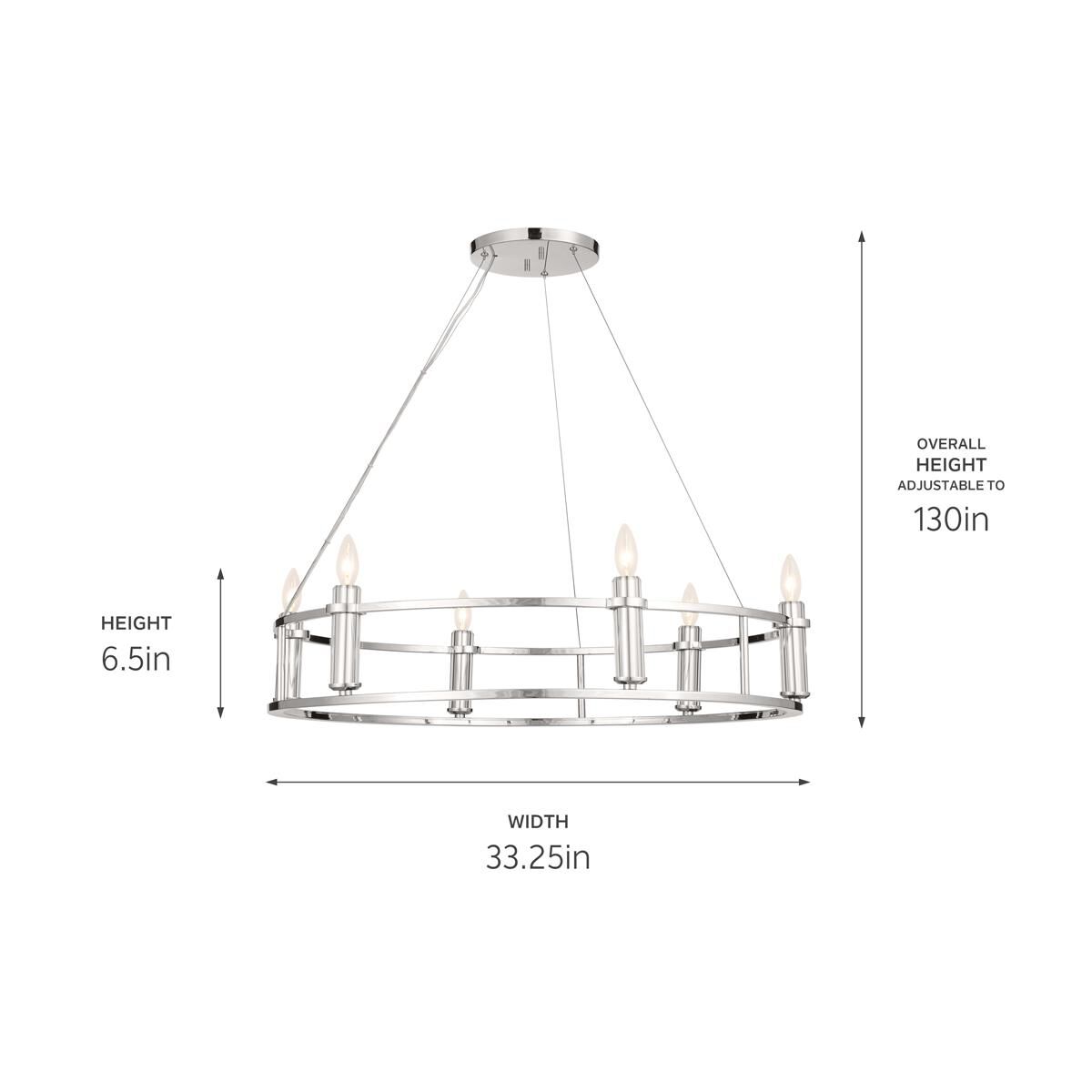 Rosalind 6 Light Mini Chandelier by Kichler Lighting