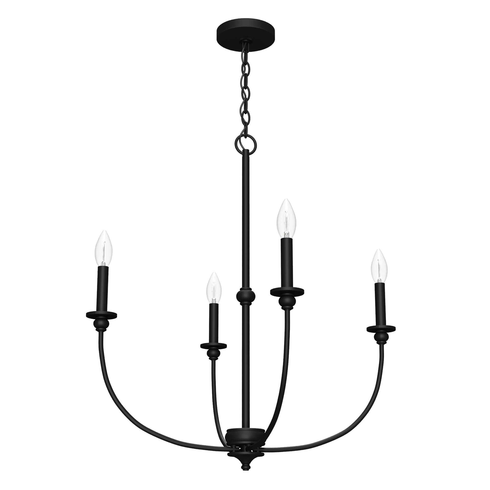 Southcrest 26 Inch 4 Light Chandelier by Hunter Fan