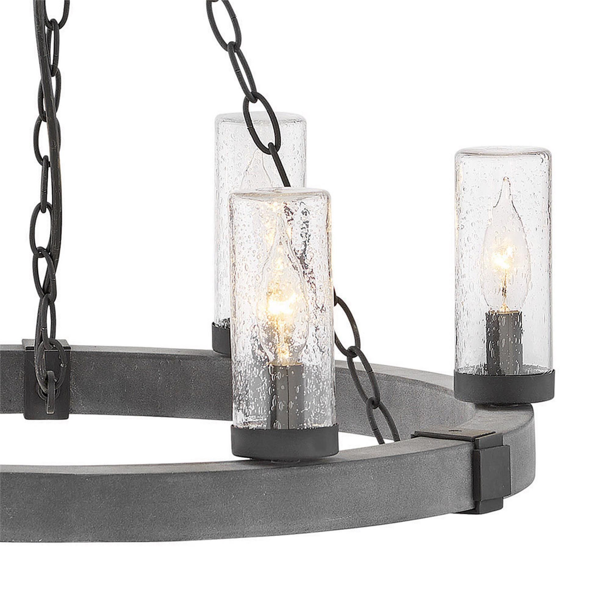 Sawyer 24 Inch Outdoor Hanging Lantern,
