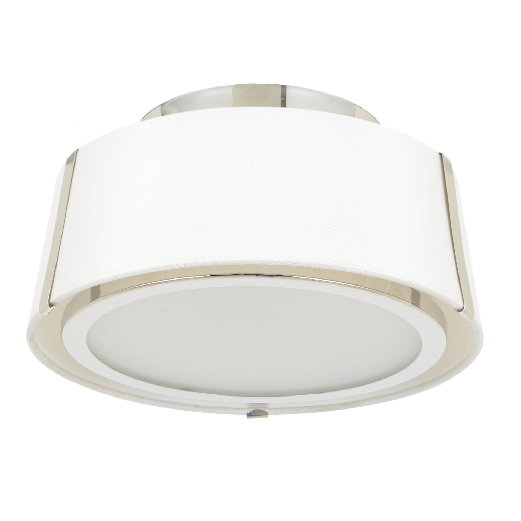 Fulton 12 Inch 2 Light Semi Flush Mount by Crystorama