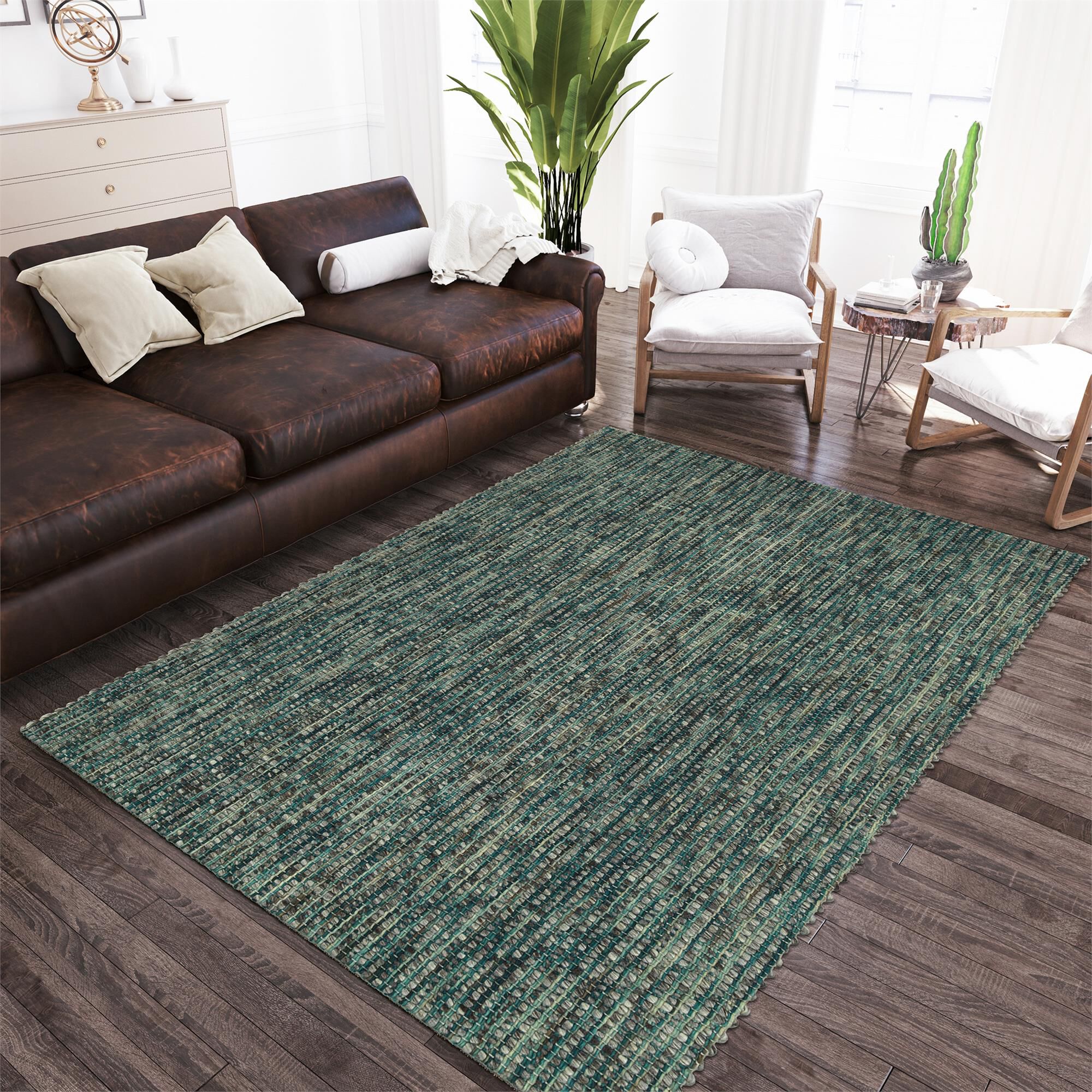 Bondi BD1 Hand Loomed Wool Area Rug,