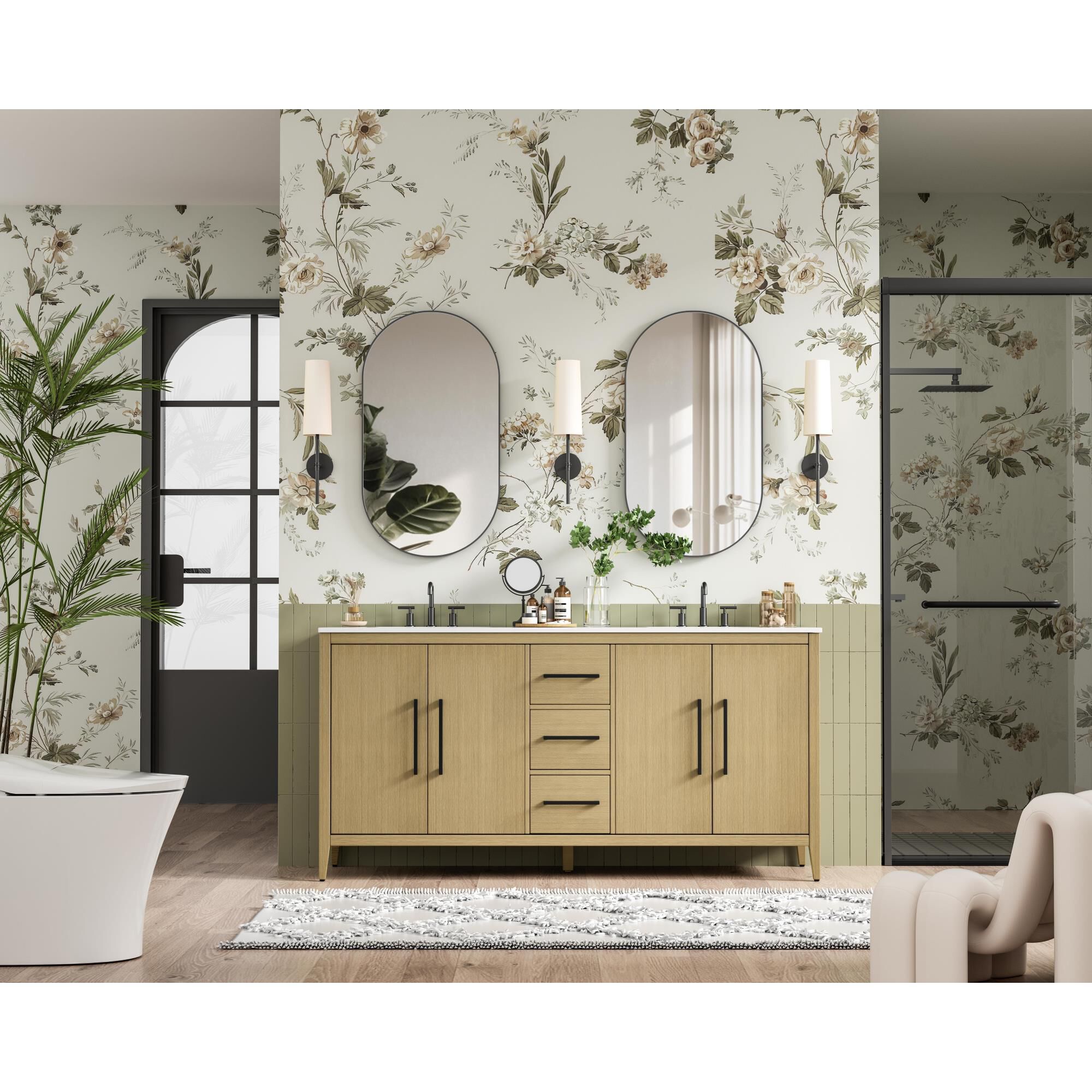 Millie 72 Inch Bath Vanity by Elegant Dcor