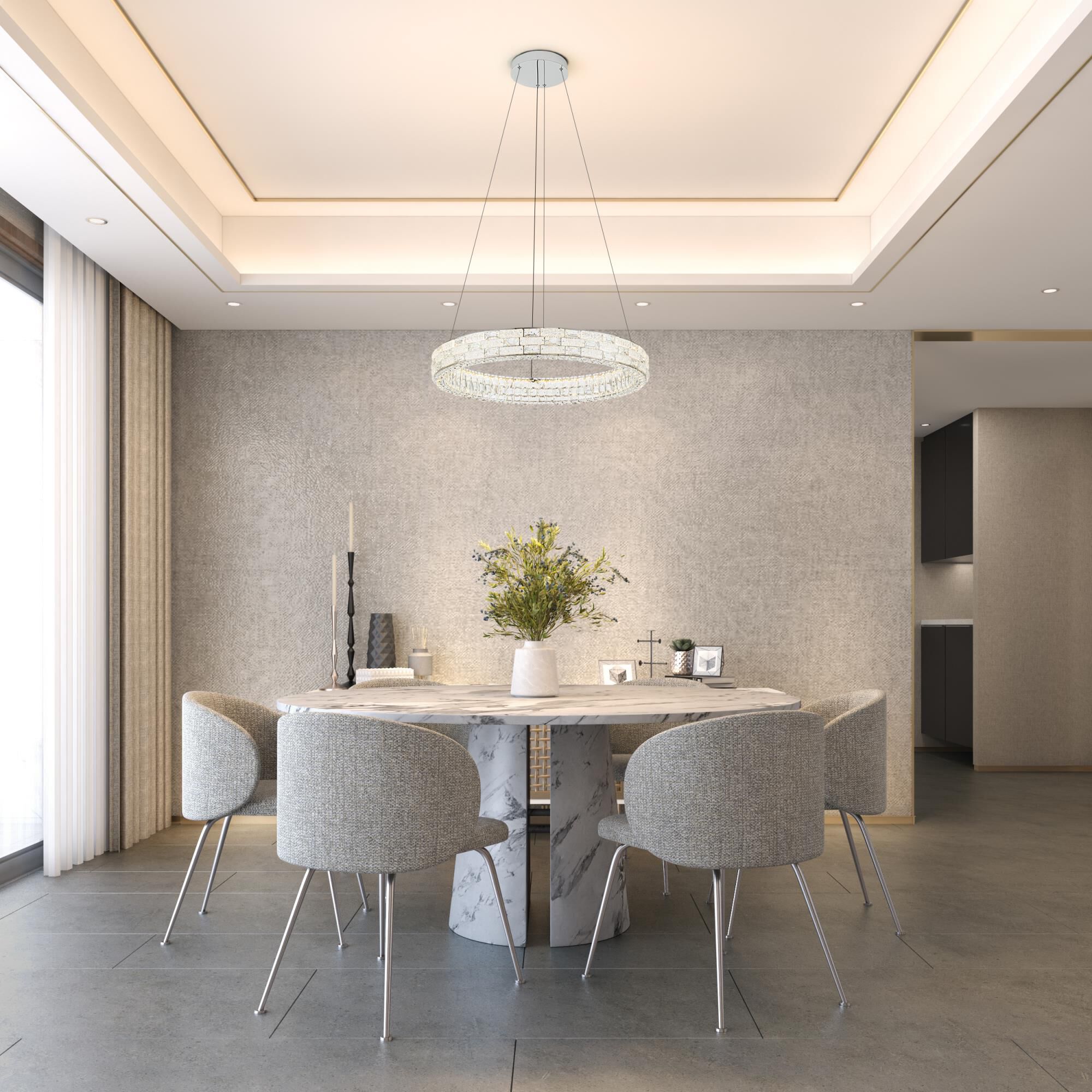 Elegance 30 Inch Chandelier by Artcraft