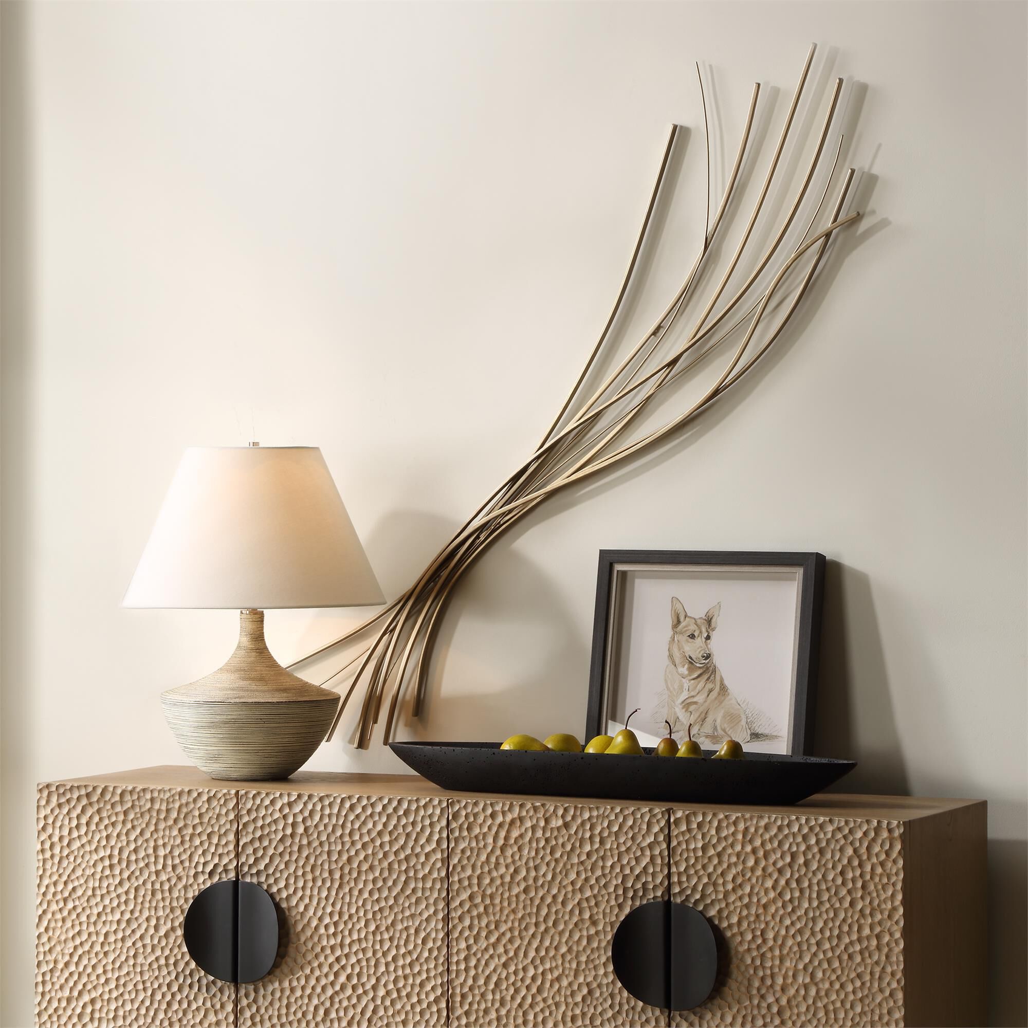 Renee Wightman Frequencies 12 Inch Other Wall Accent by Uttermost