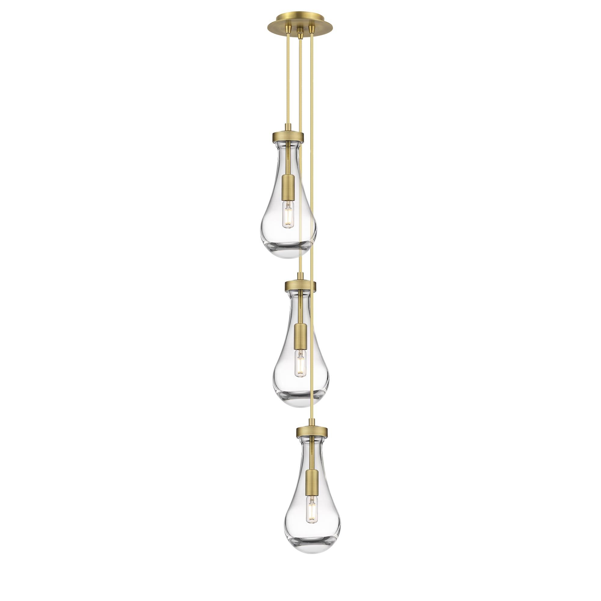 Bruno Marashlian Owego 7 Inch 3 Light Multi Light Pendant by Innovations Lighting