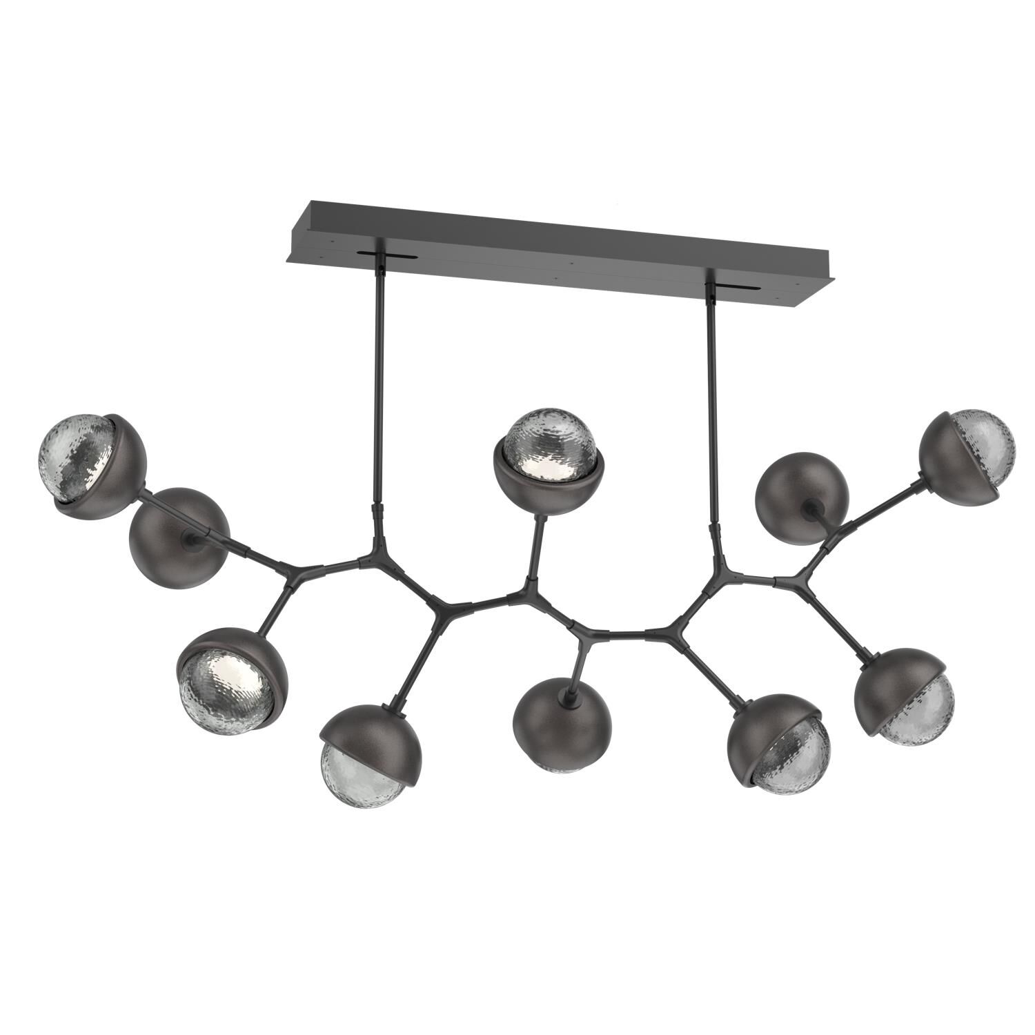 Shown in Matte Black finish and Smoke glass and Graphite accent