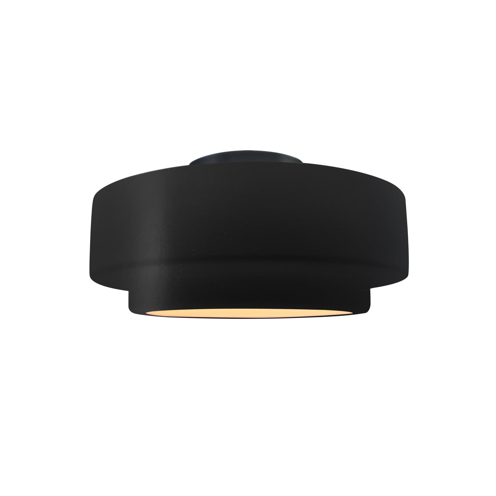 Tier 12 Inch Semi Flush Mount by Justice Design Group