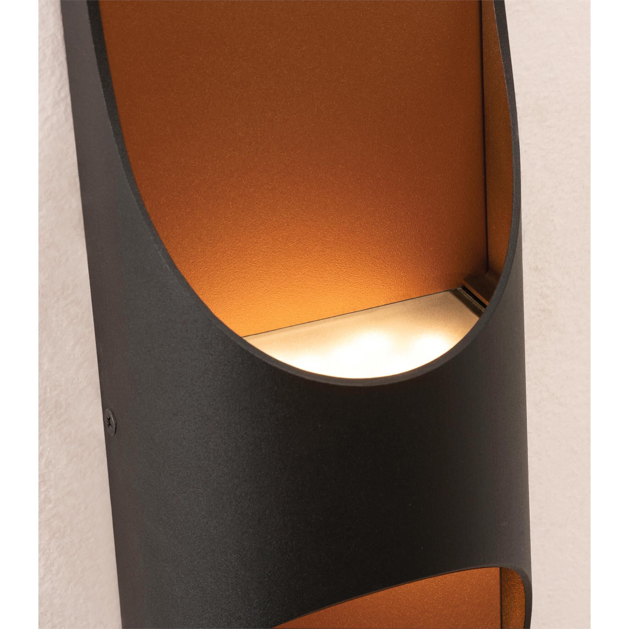 Harrison 12 Inch Tall 2 Light LED Outdoor Wall Light by AFX Lighting