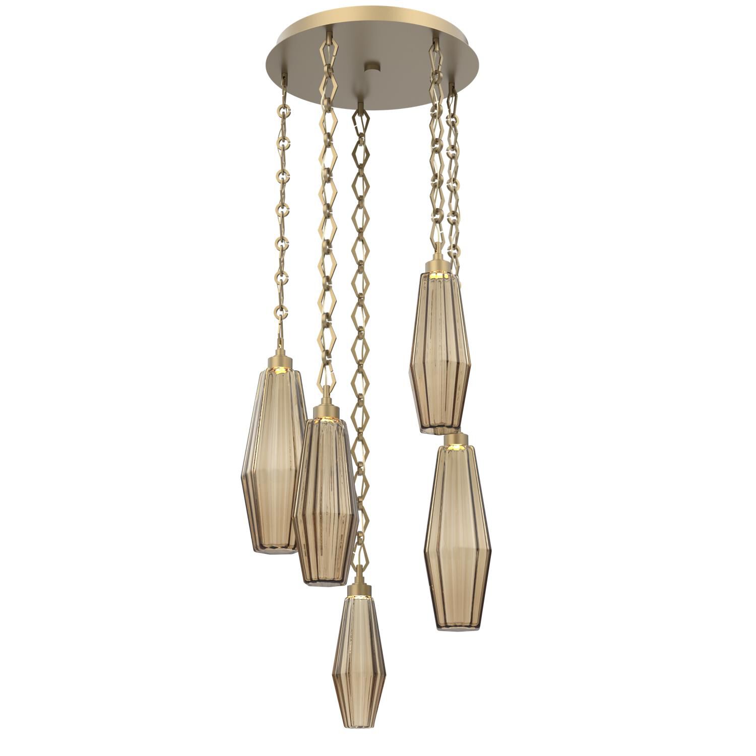 Levi Wilson Aalto 20 Inch Multi Light Pendant by Hammerton Studio