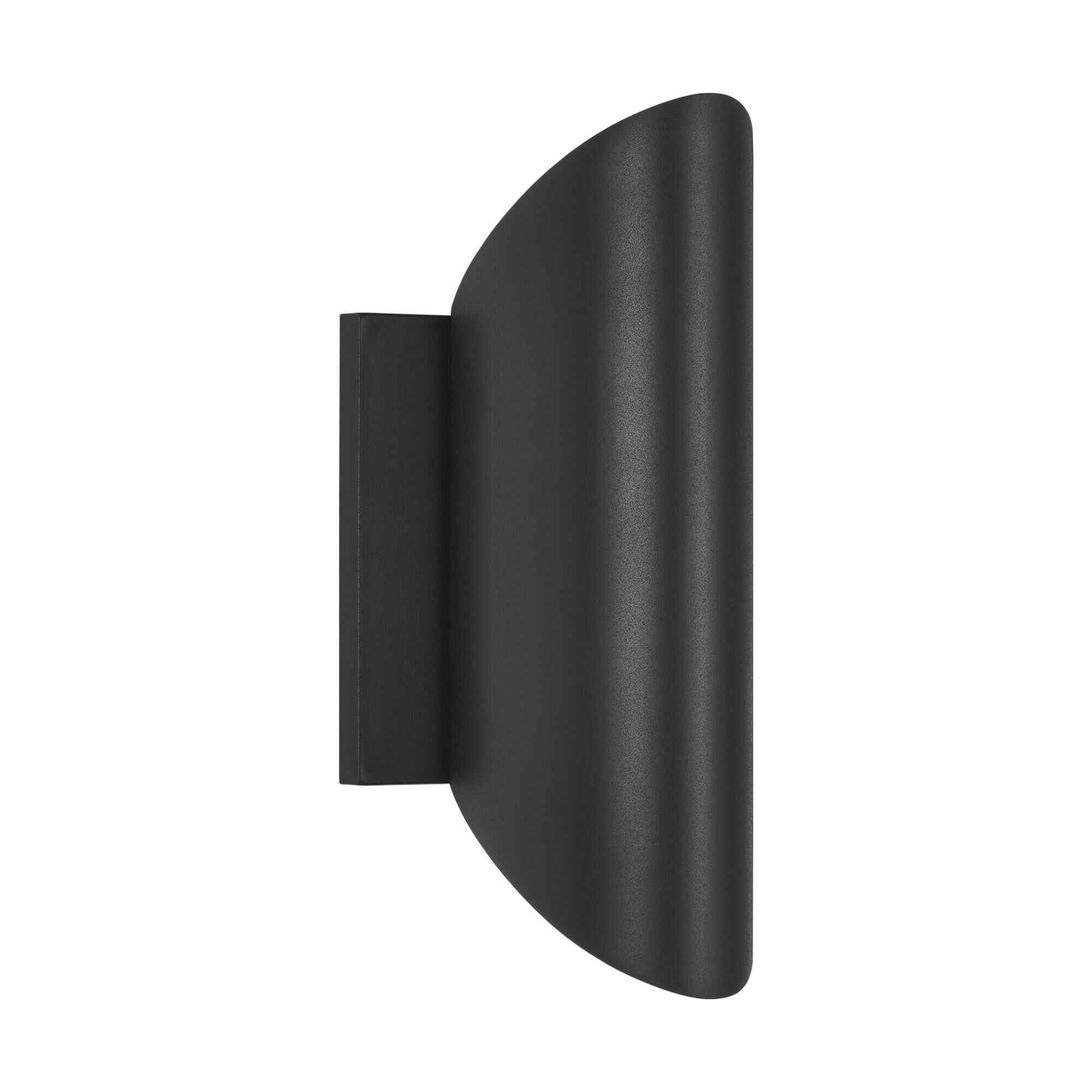 Shown in Textured Black finish and Textured Black shade