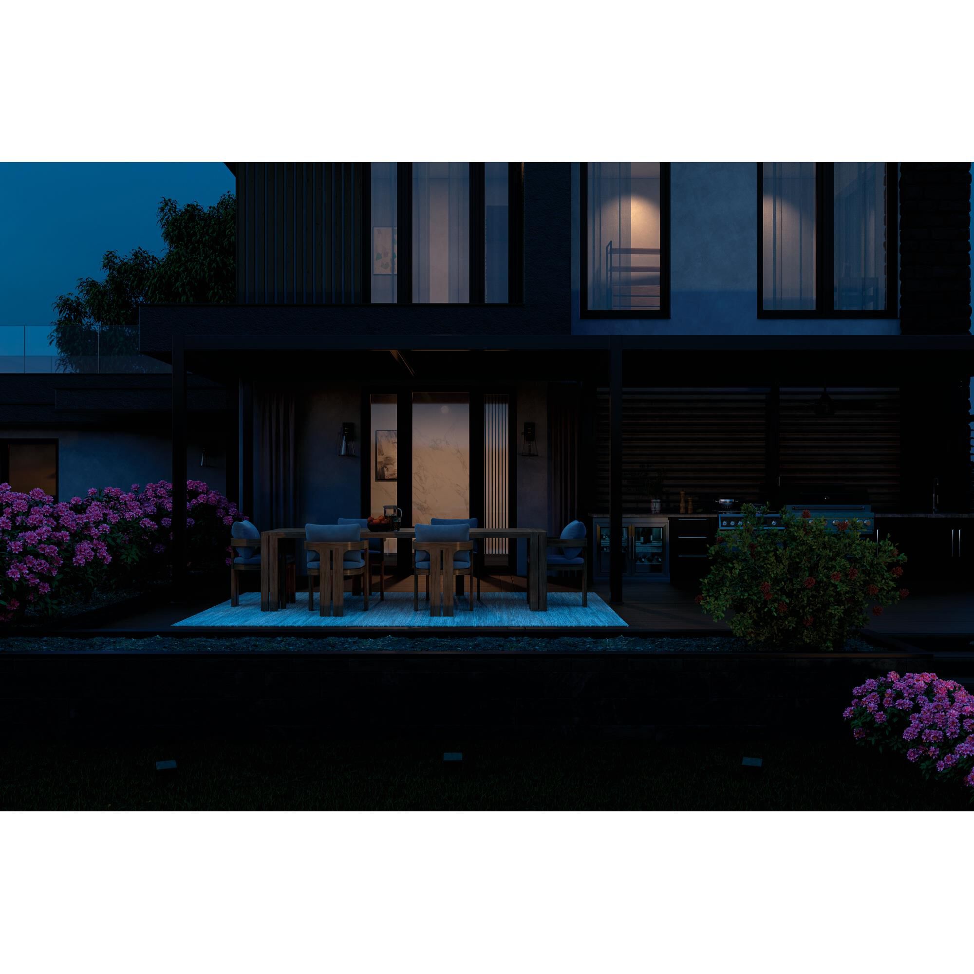 Shown in Black Textured finish and Clear glass