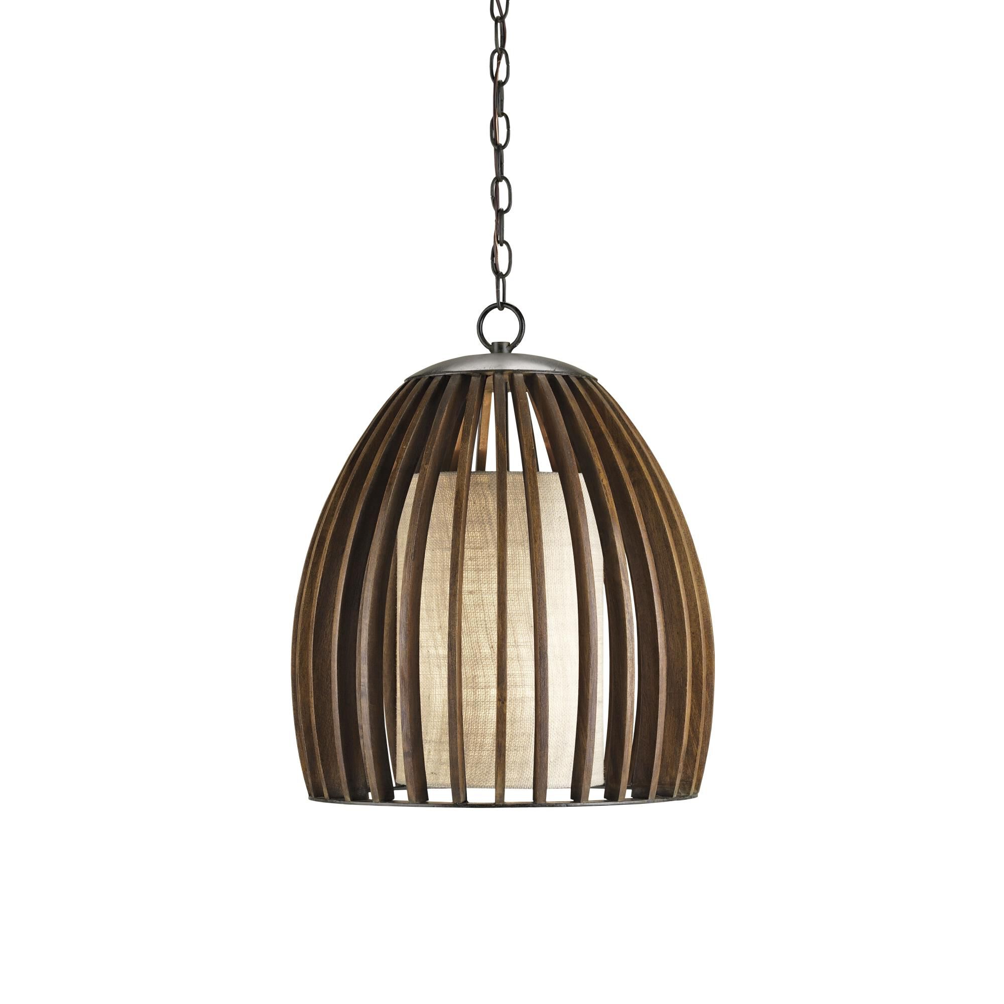 Caring 17 Inch Large Pendant by Currey and Company