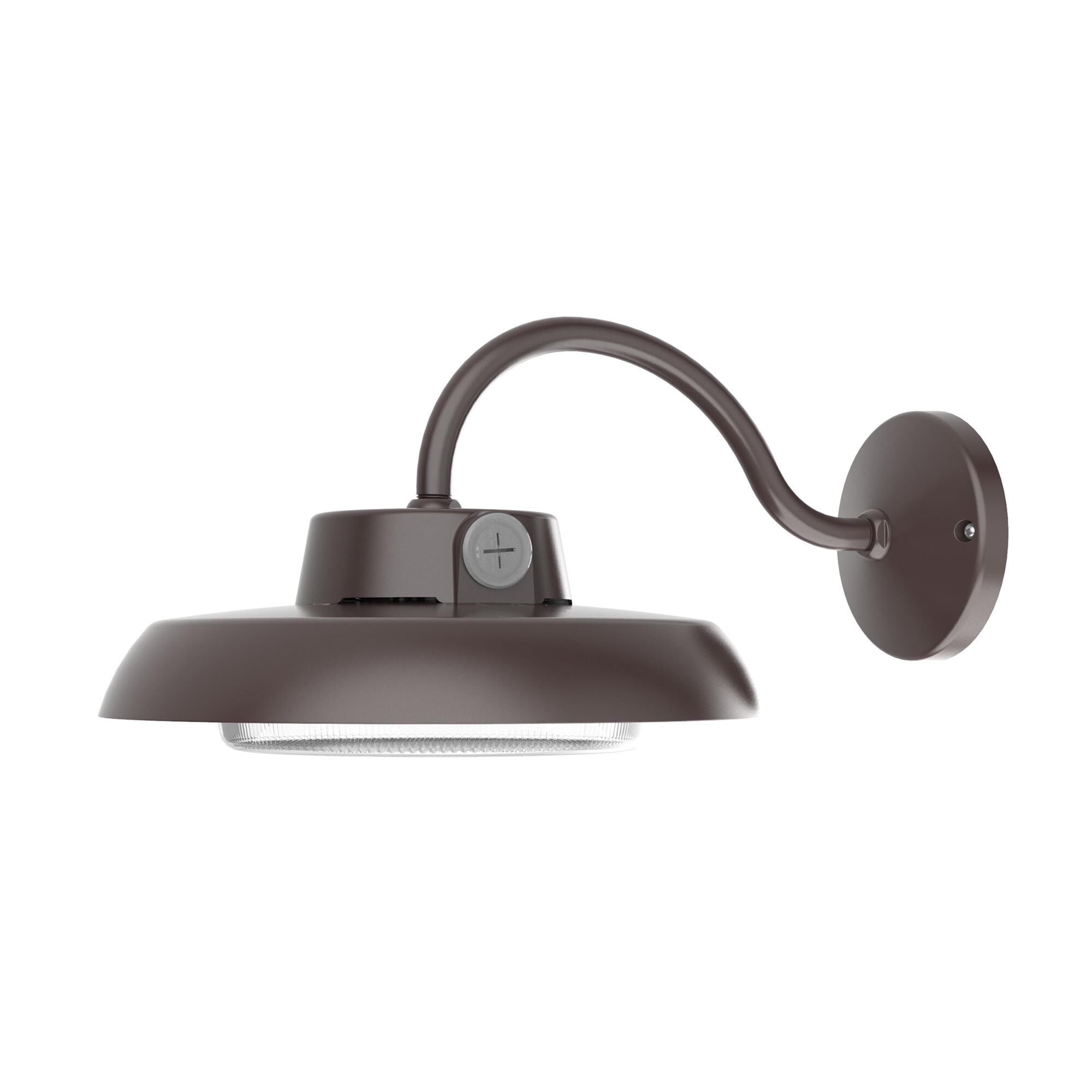 Shown in Bronze finish and Bronze Aluminum shade