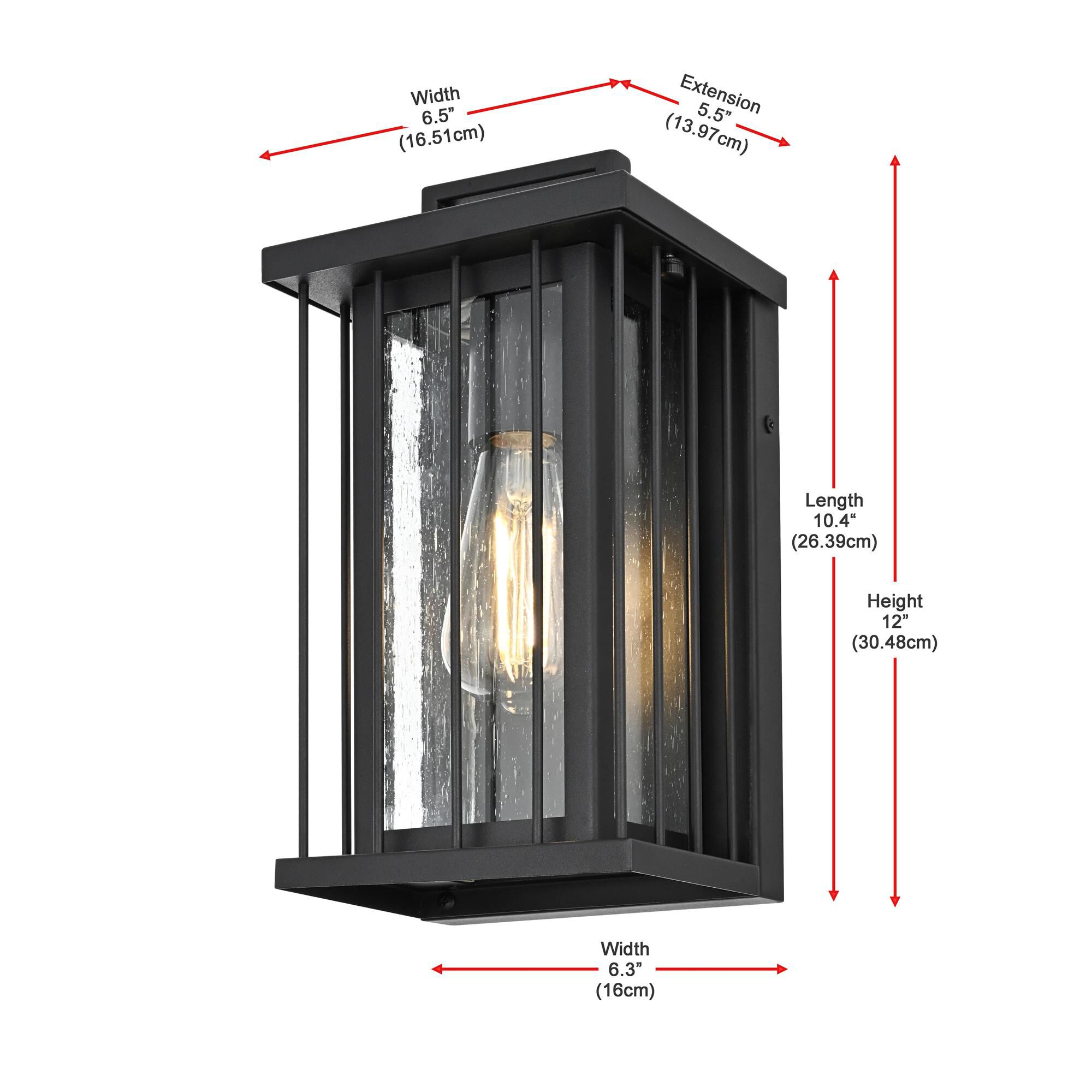 Sedgley 7 Inch Outdoor Wall Light by Elegant Lighting