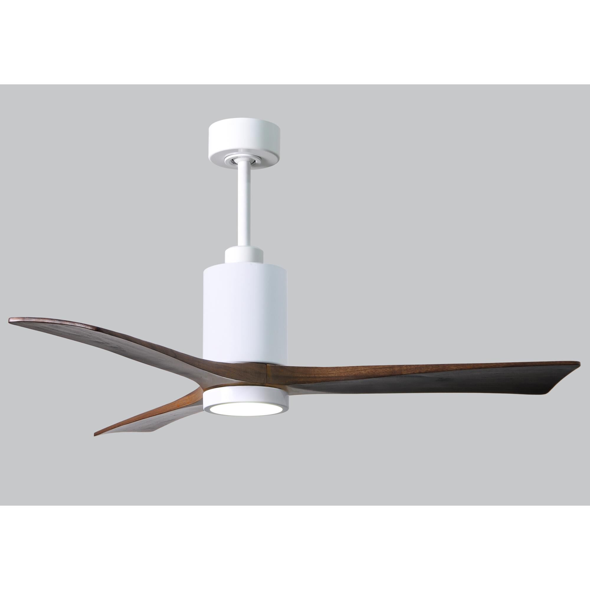 Patricia 52 Inch Ceiling Fan with Light Kit by Matthews Fan Company