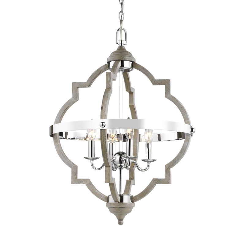 Socorro 20 Inch 4 Light LED Mini Chandelier by Generation Lighting