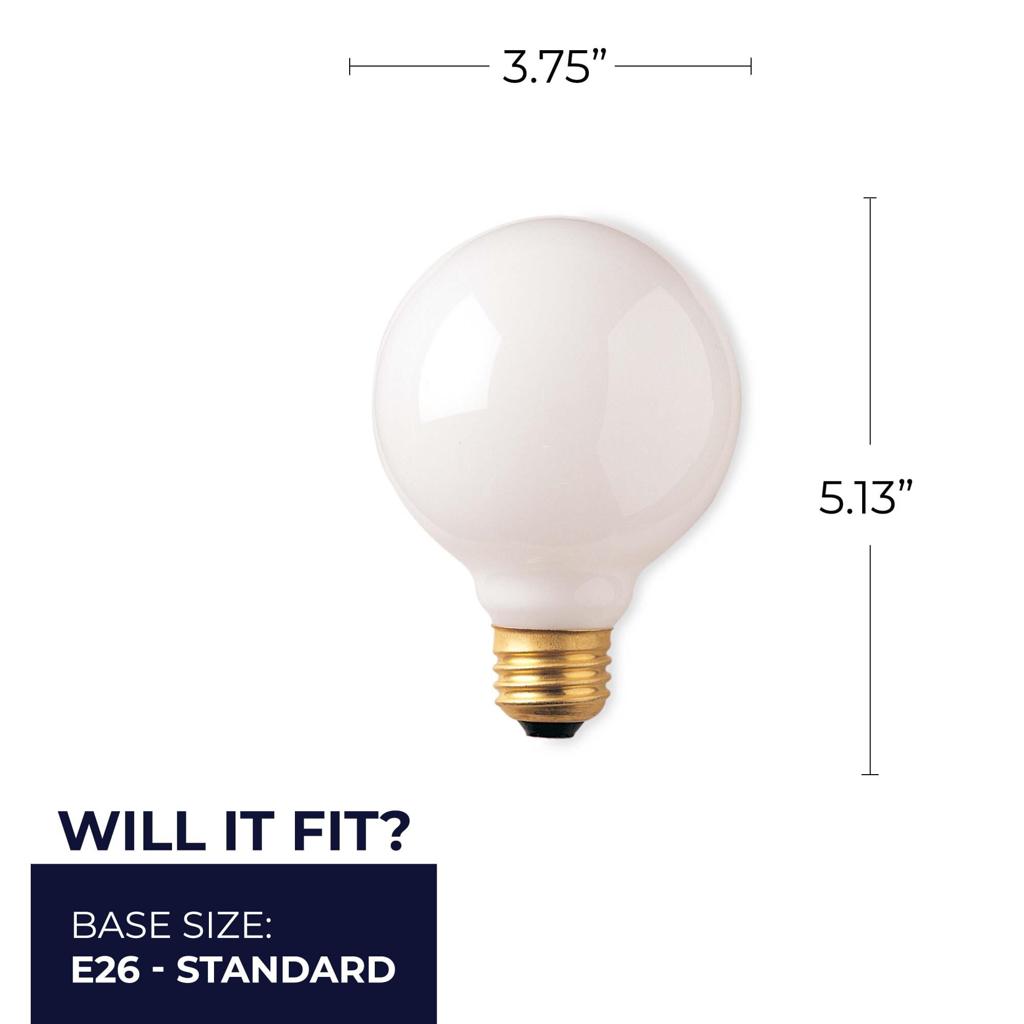40 Watt 2700K G30 Incandescent Light Bulb,