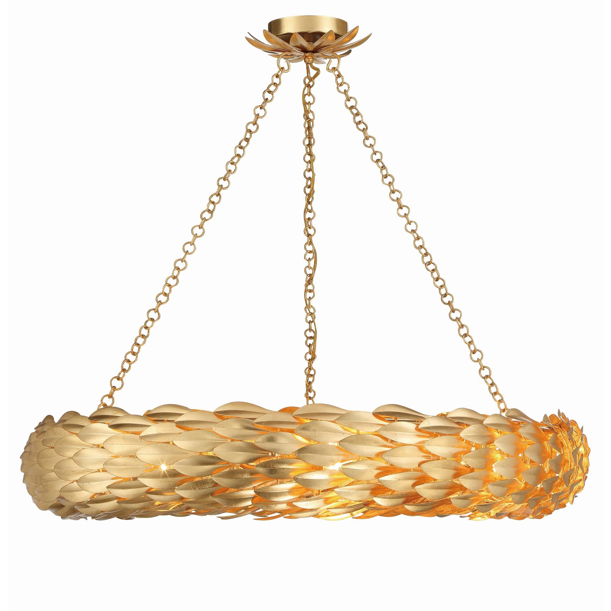 Shown in Antique Gold finish