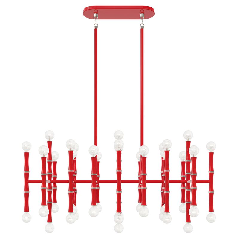 Kane 38 Inch Chandelier by Robert Abbey