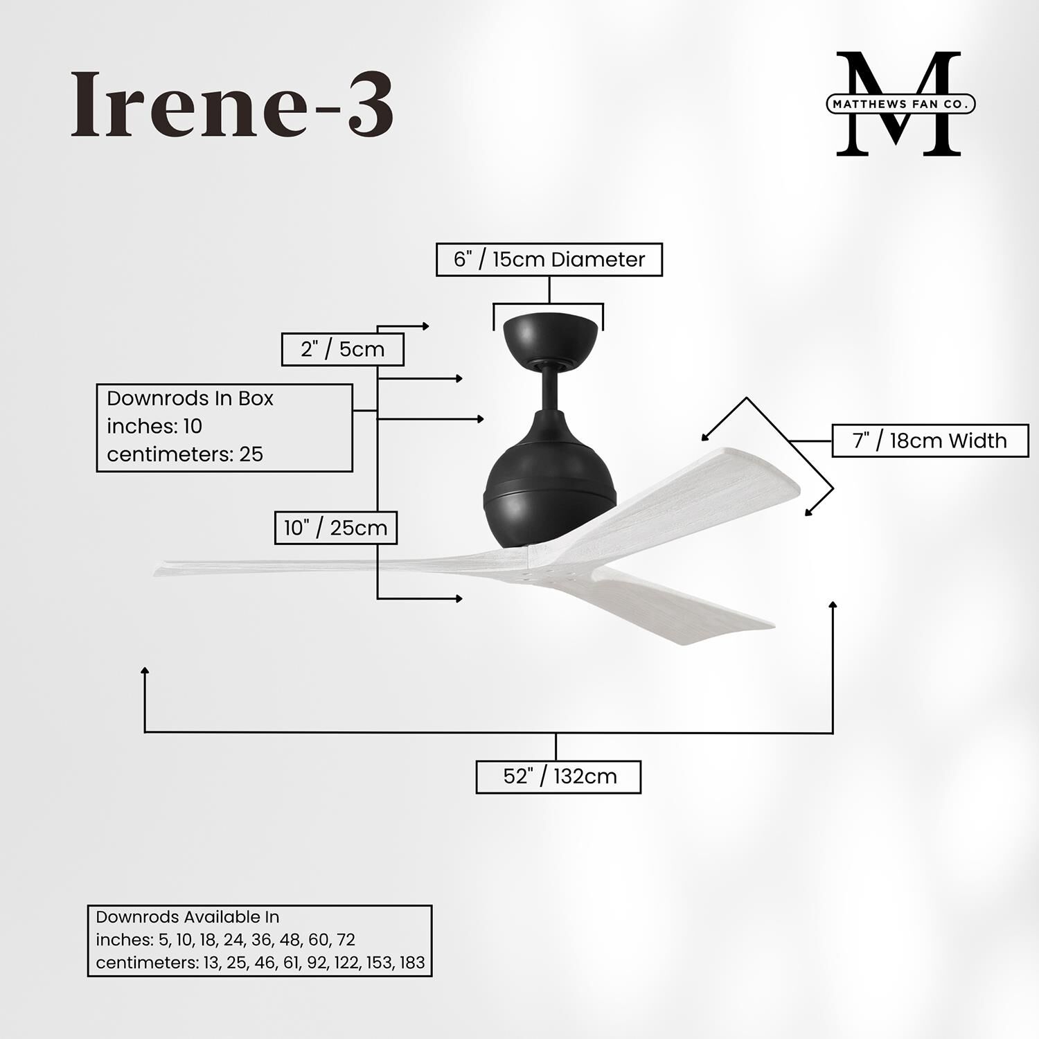 Shown in Matte Black finish