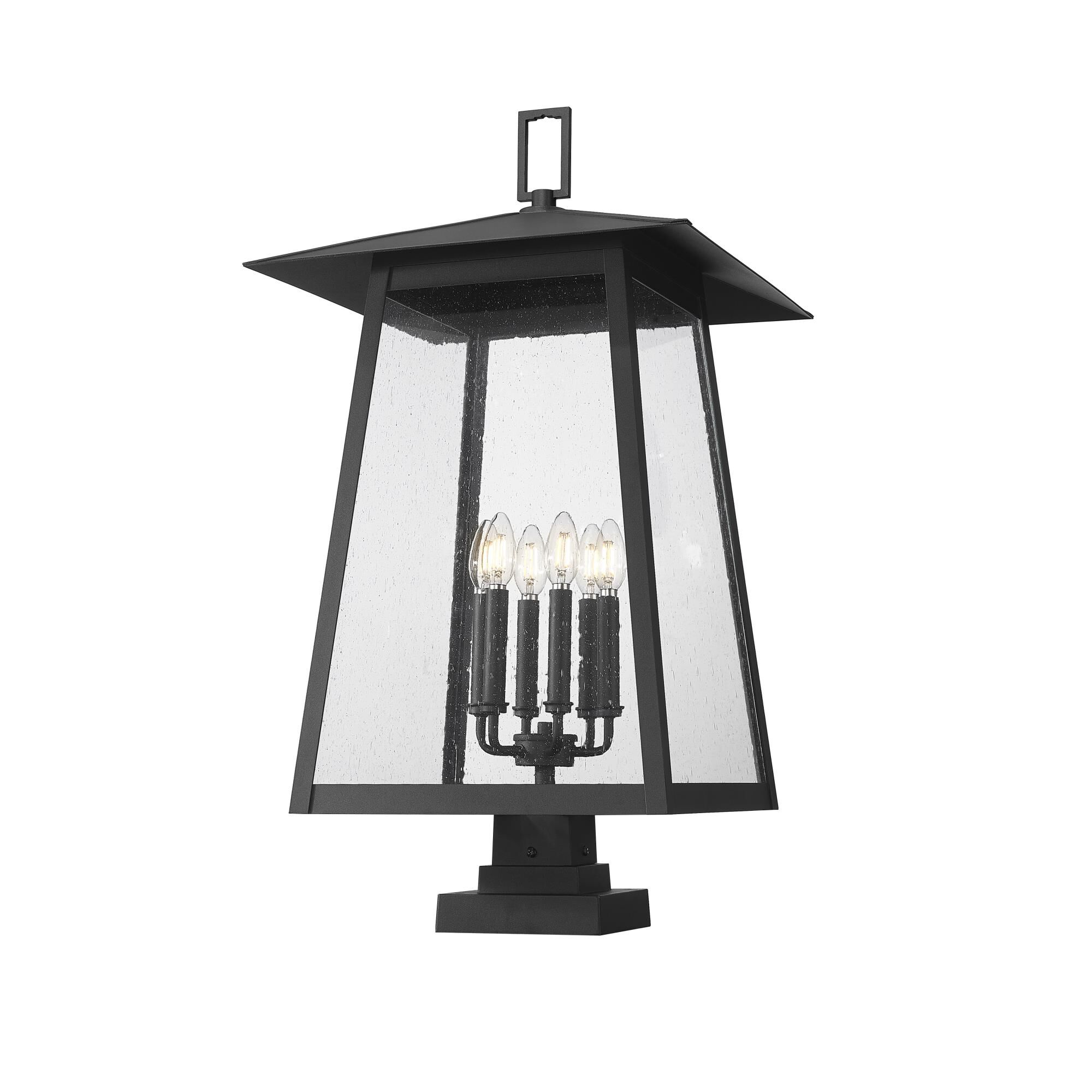 Rainer 33 Inch Outdoor Pier Lamp by Z Lite