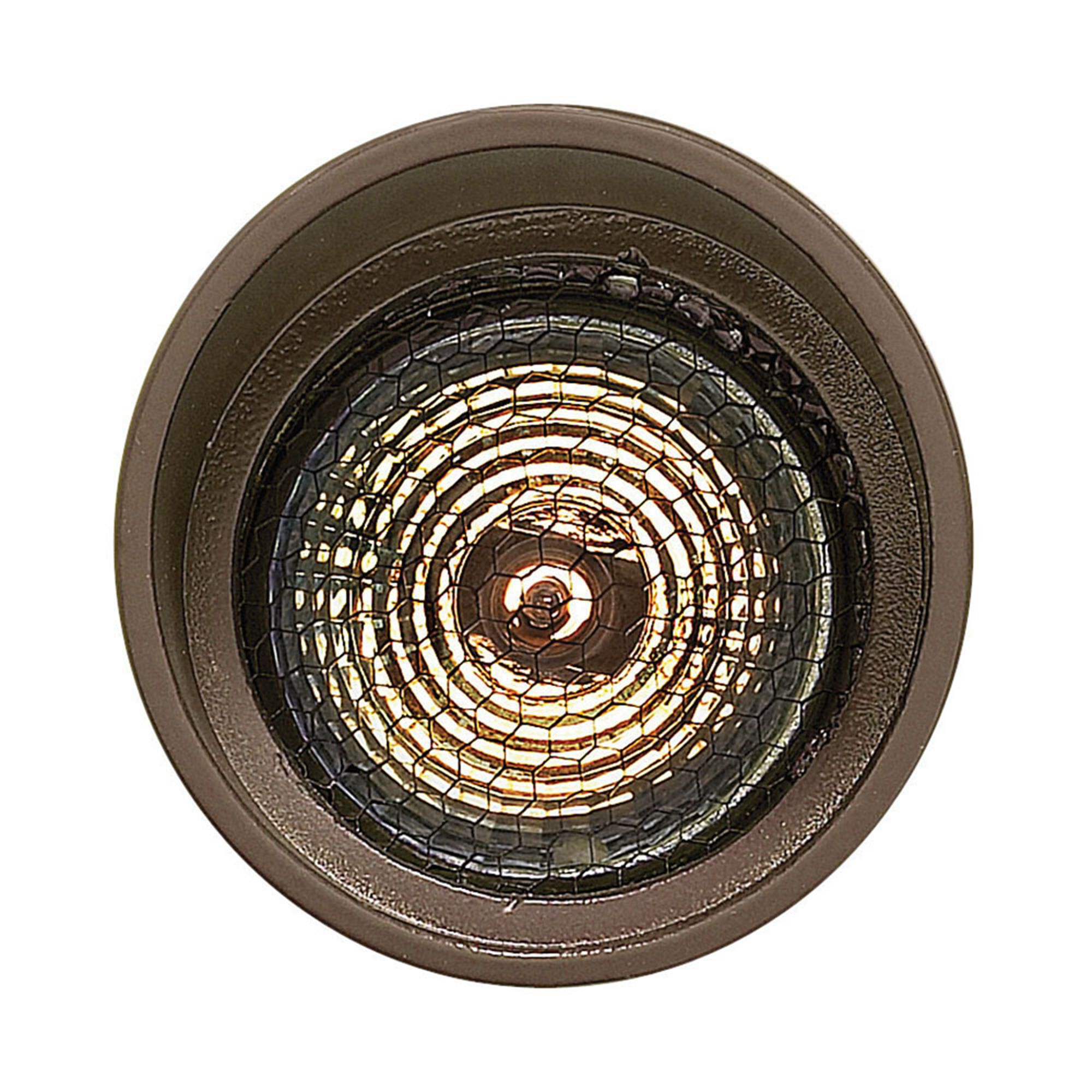 Shown in Bronze finish and Convex Clear Tempered, Soda-Lime  Lens glass