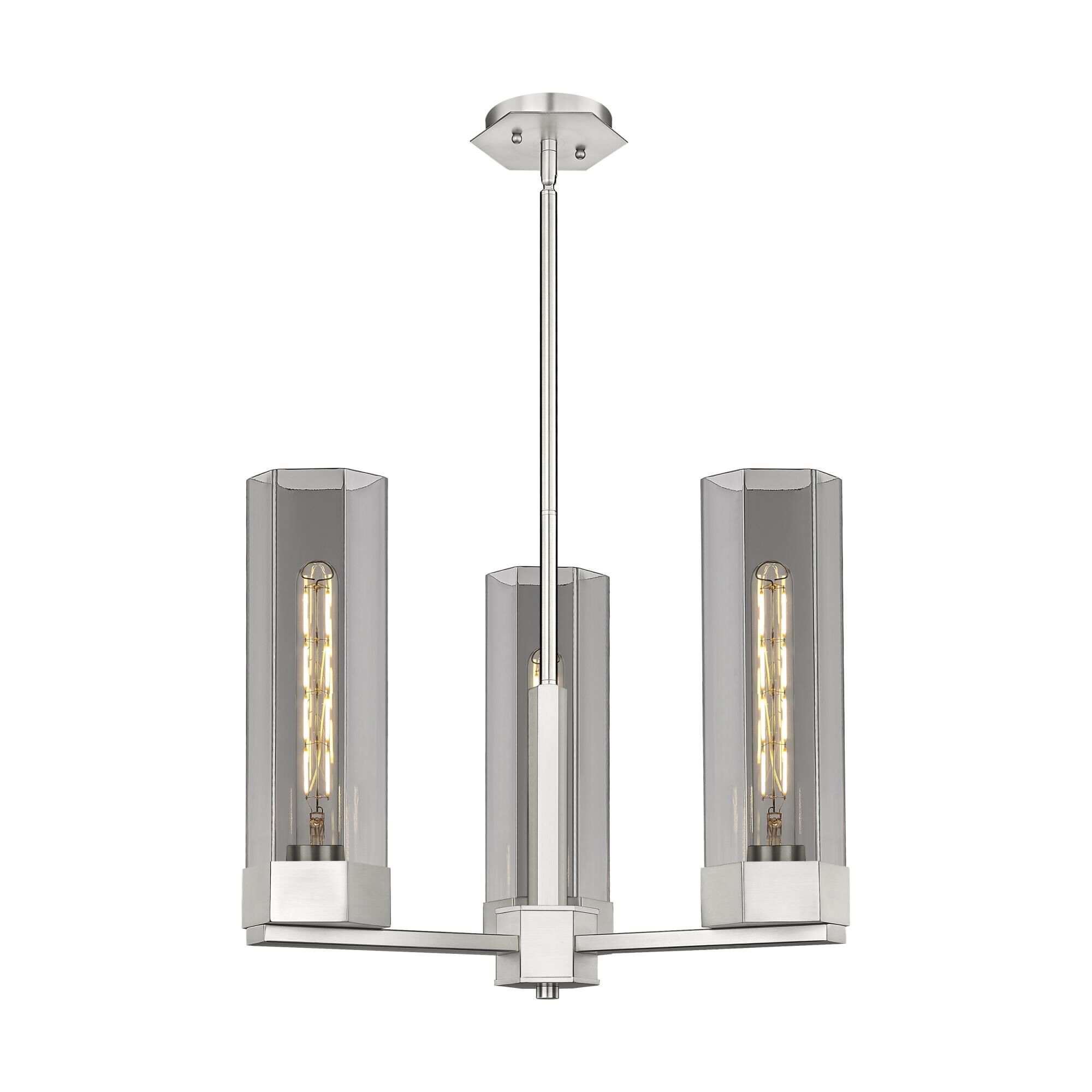 Bruno Marashlian Claverack 21 Inch 3 Light Mini Chandelier by Innovations Lighting