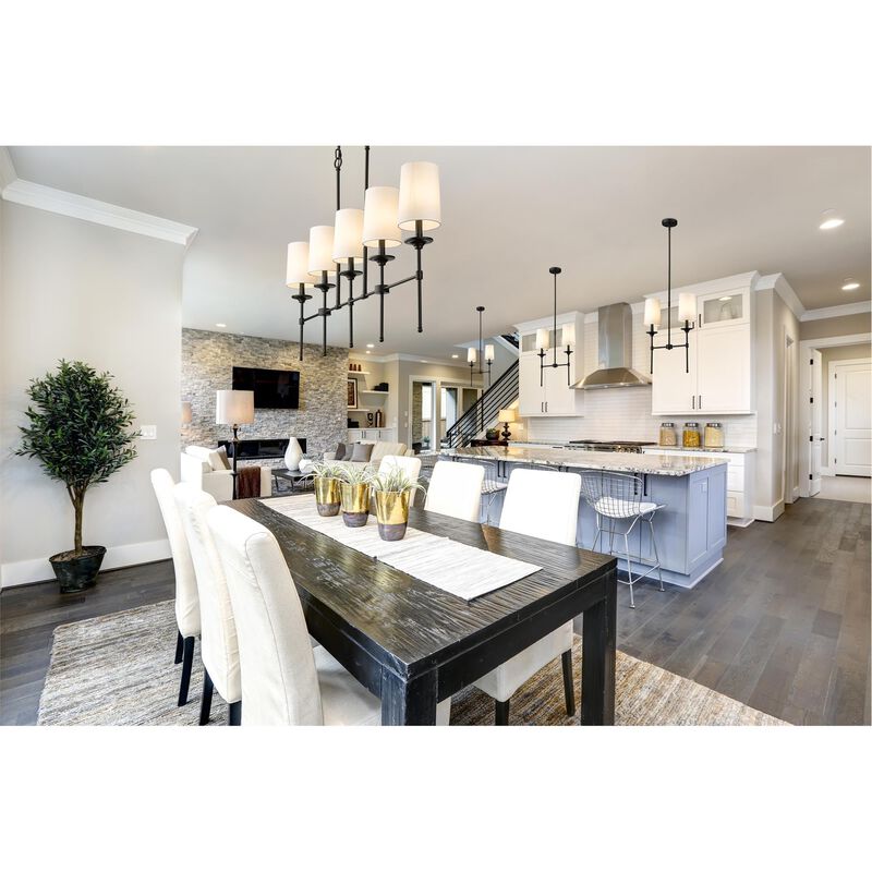 Emily 51 Inch 5 Light Linear Suspension Light by Z-Lite