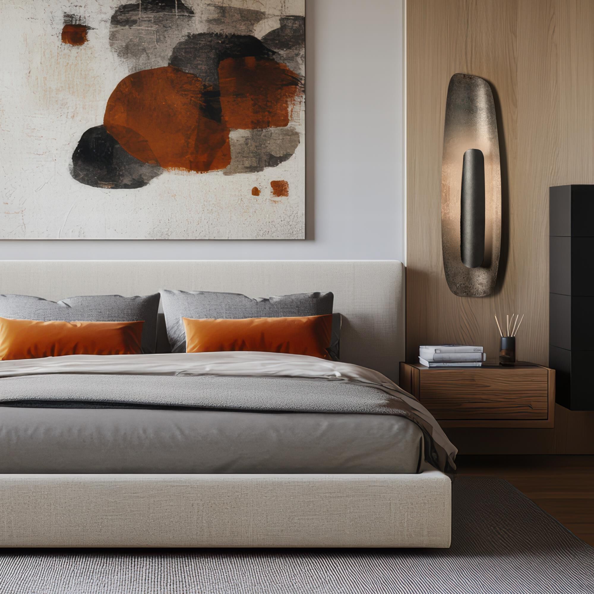 Shown in Black finish and Black Steel shade and Clear Steel accent